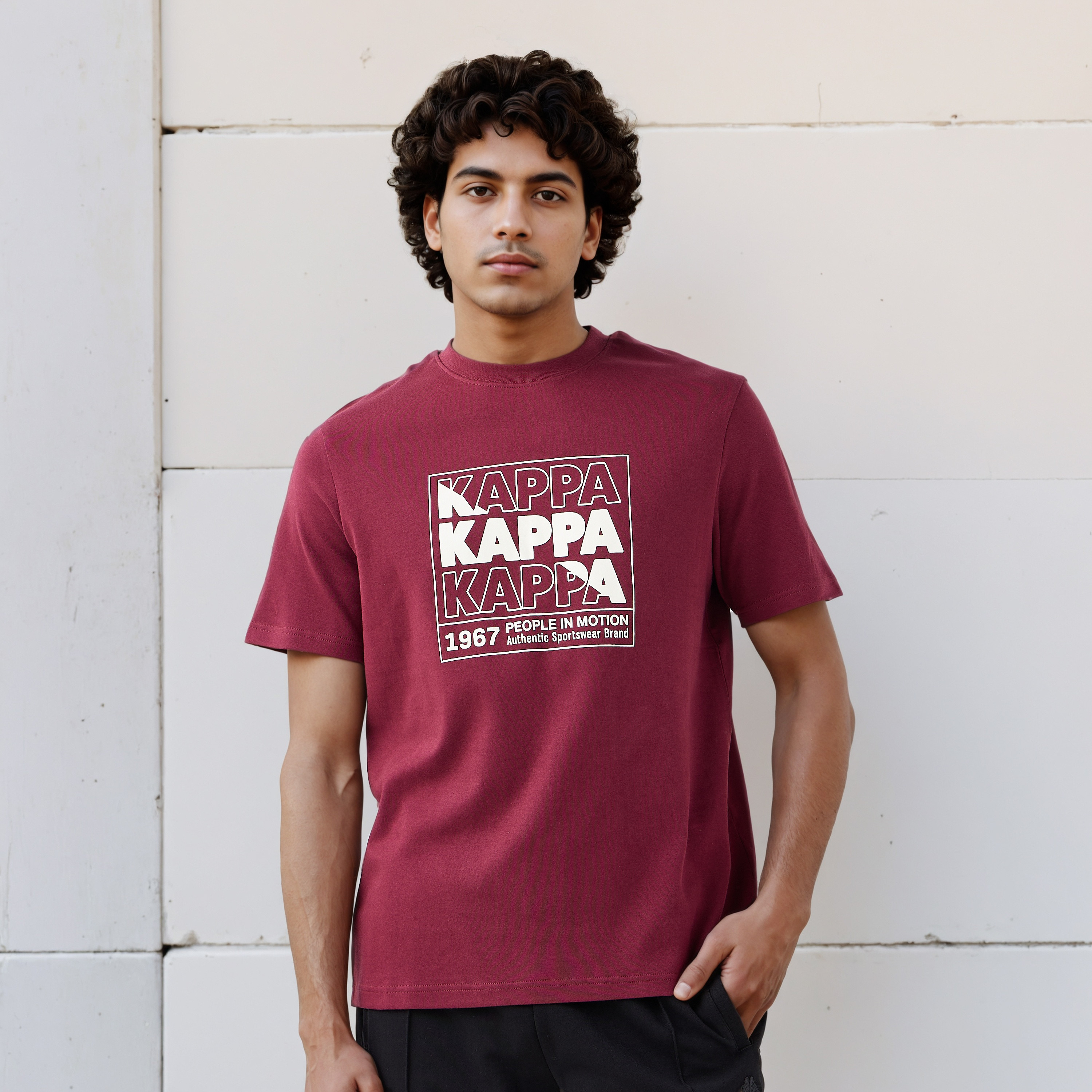 Kappa Men's Logo Print T-shirt-men-clothing-tshirtsandpolos-tshirts-image-1