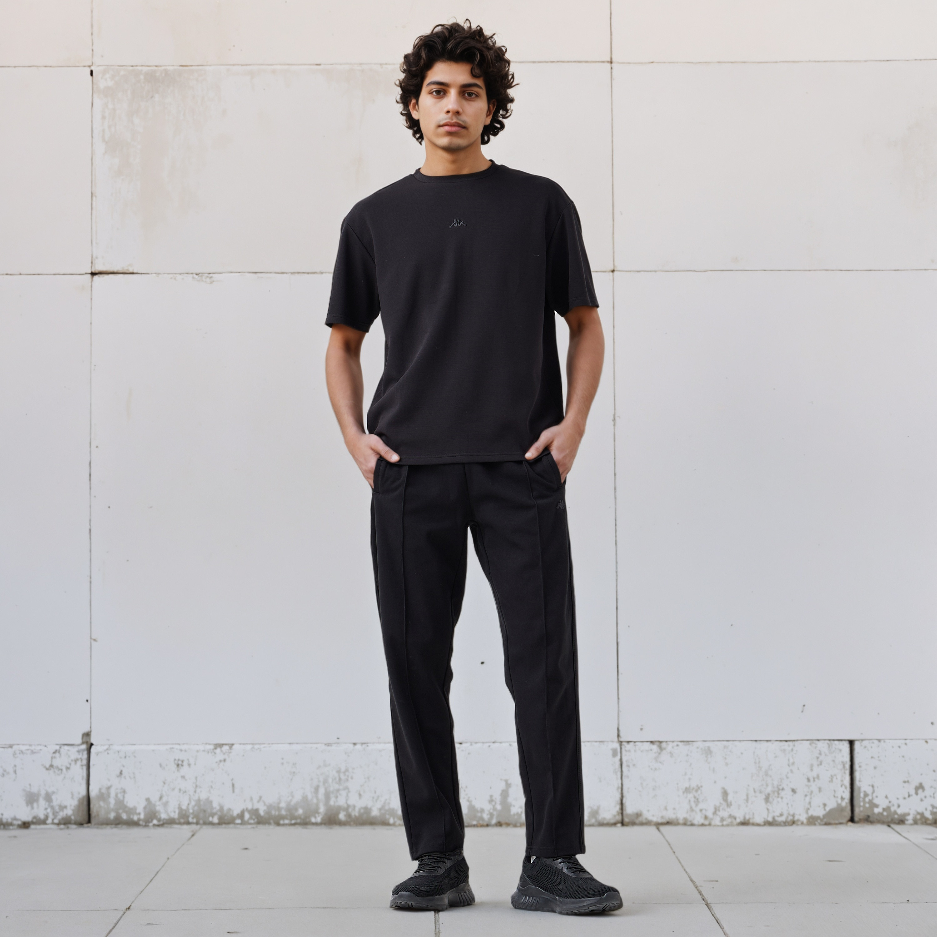 تيشيرت رجالي بزينة شريط من كابا-men-clothing-sportswearandactivewear-tshirtsandpolos-image-2