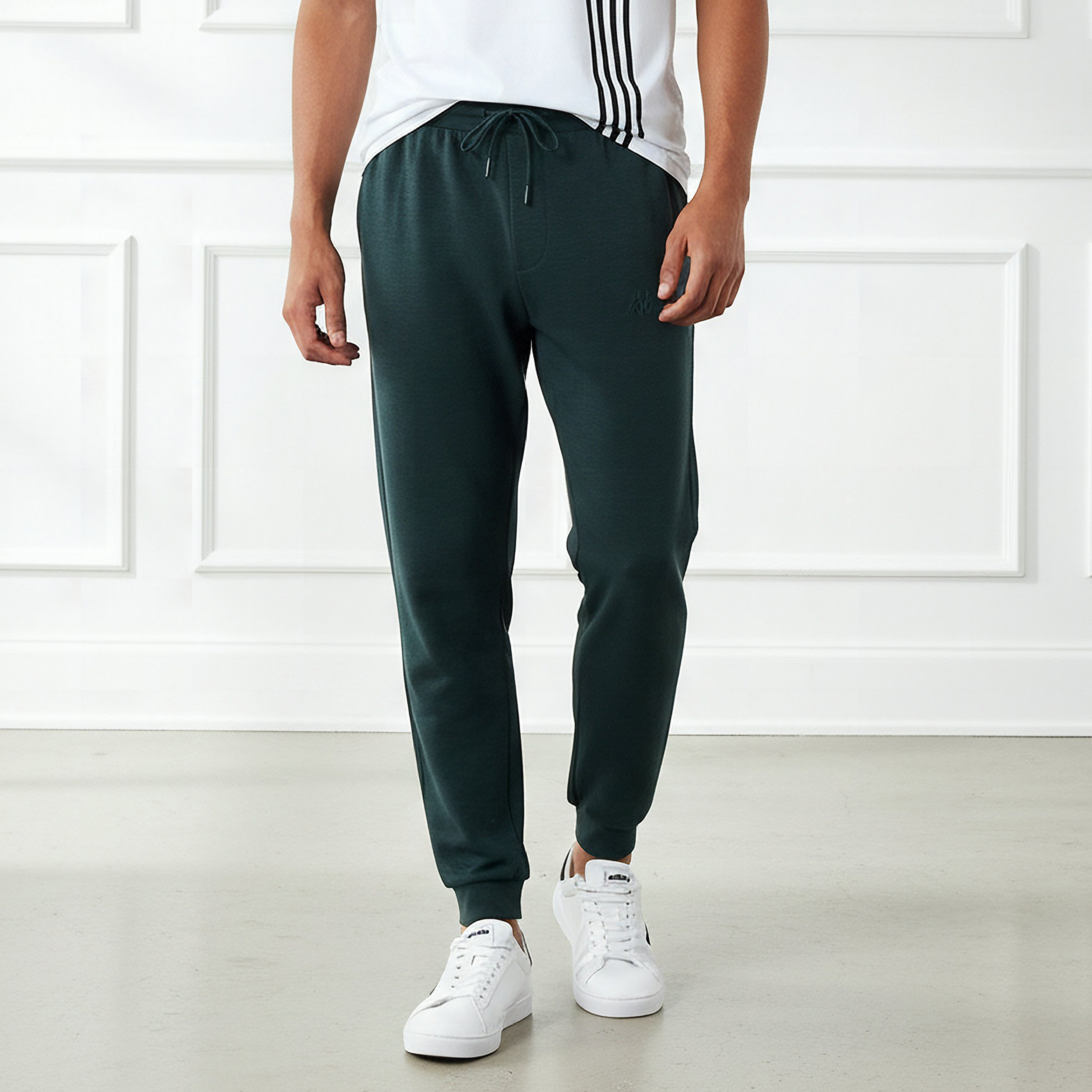 Kappa Men Essential Joggers with Drawstring Closure-men-clothing-sportswearandactivewear-bottoms-joggers-image-1