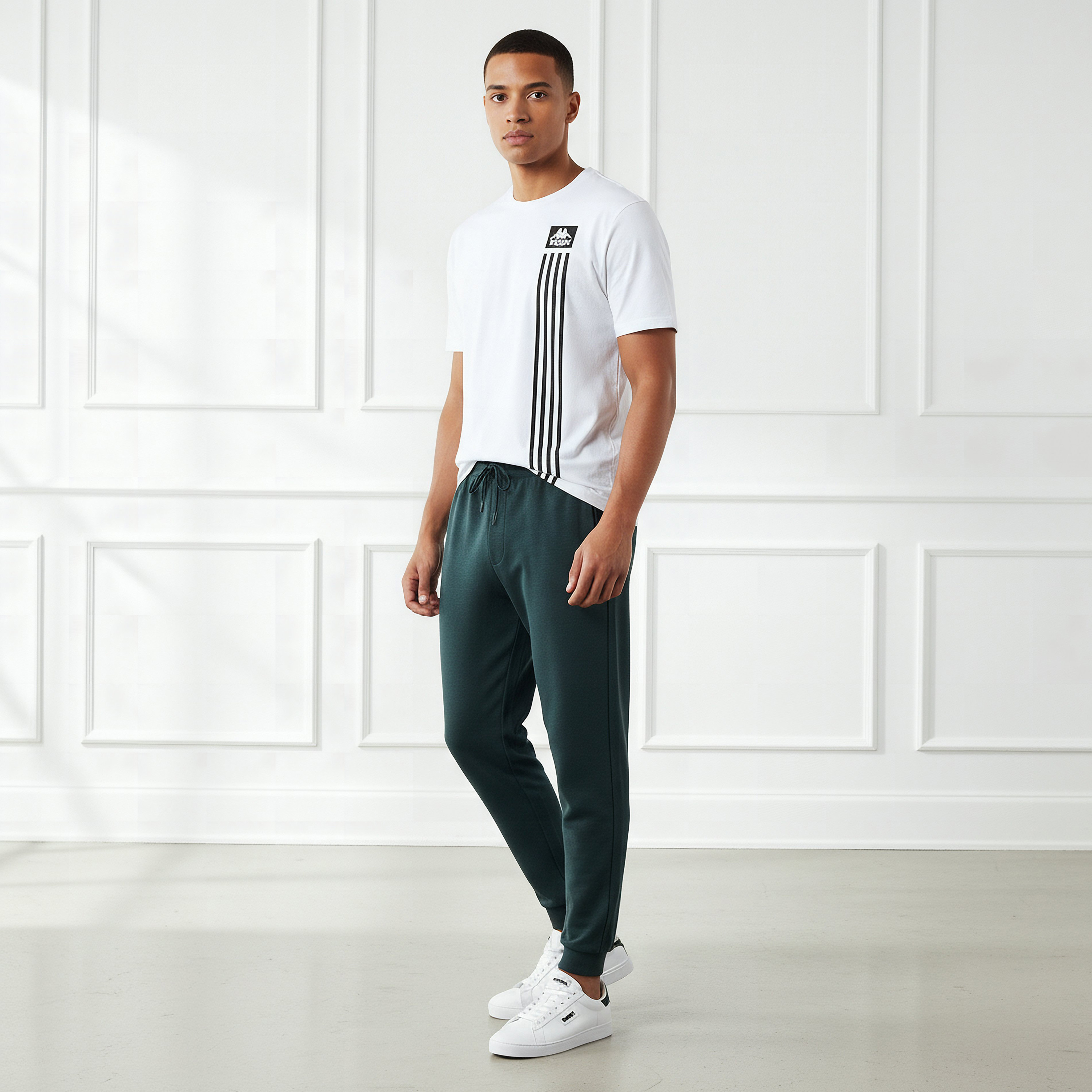 Kappa Men Essential Joggers with Drawstring Closure-men-clothing-sportswearandactivewear-bottoms-joggers-image-2