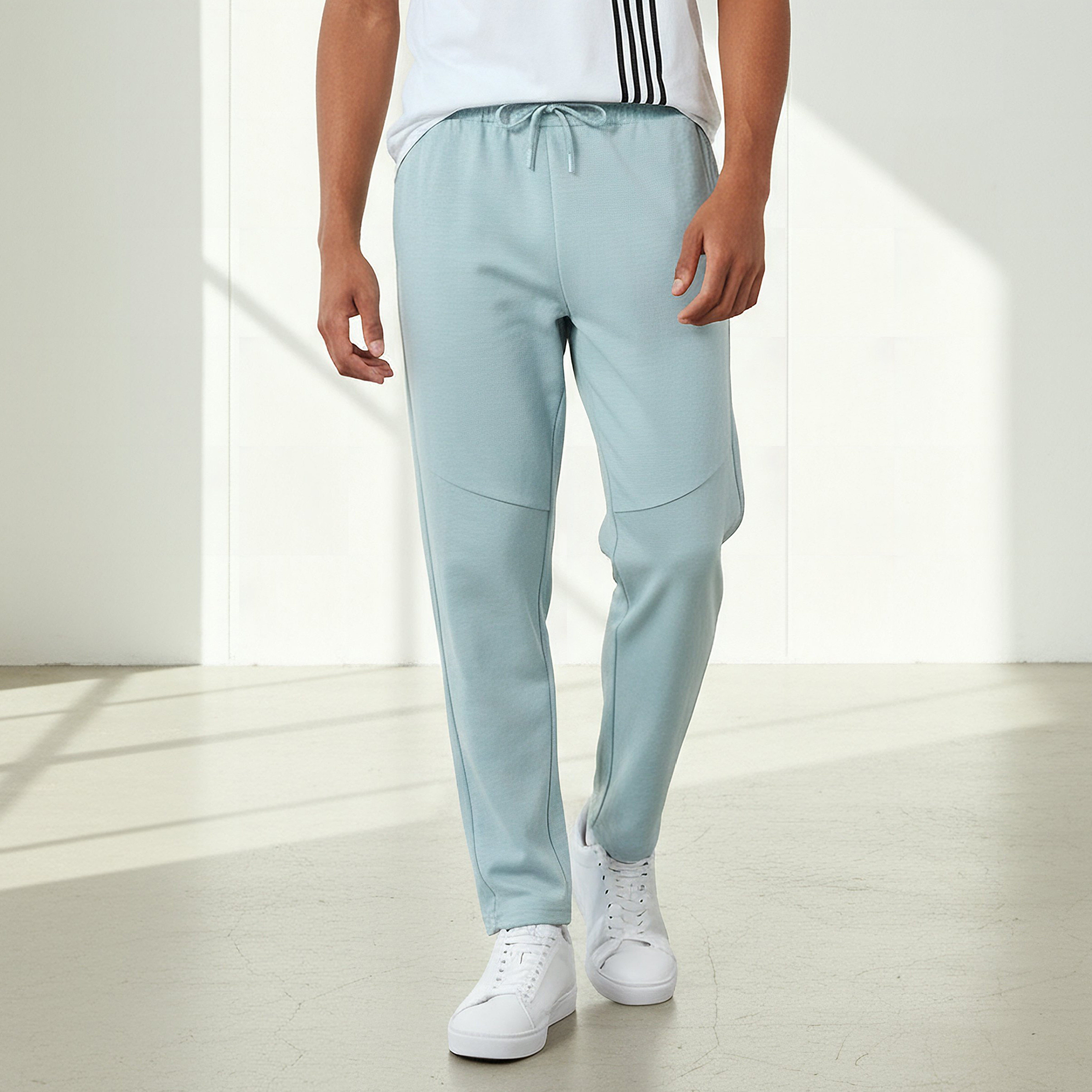 Kappa Men Regular Fit Joggers with Drawstring Waist-men-clothing-sportswearandactivewear-bottoms-joggers-image-1