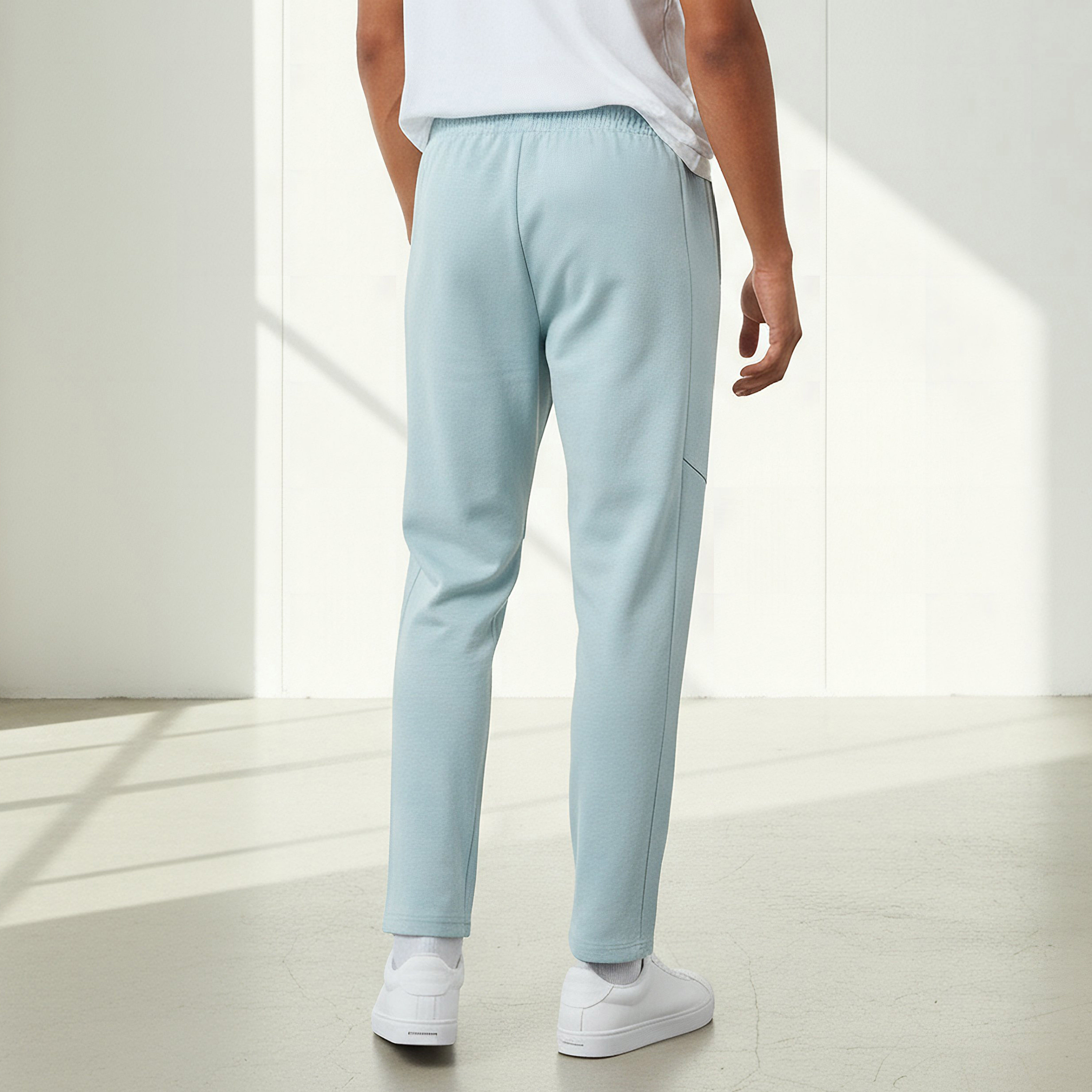 Kappa Men Regular Fit Joggers with Drawstring Waist-men-clothing-sportswearandactivewear-bottoms-joggers-image-3