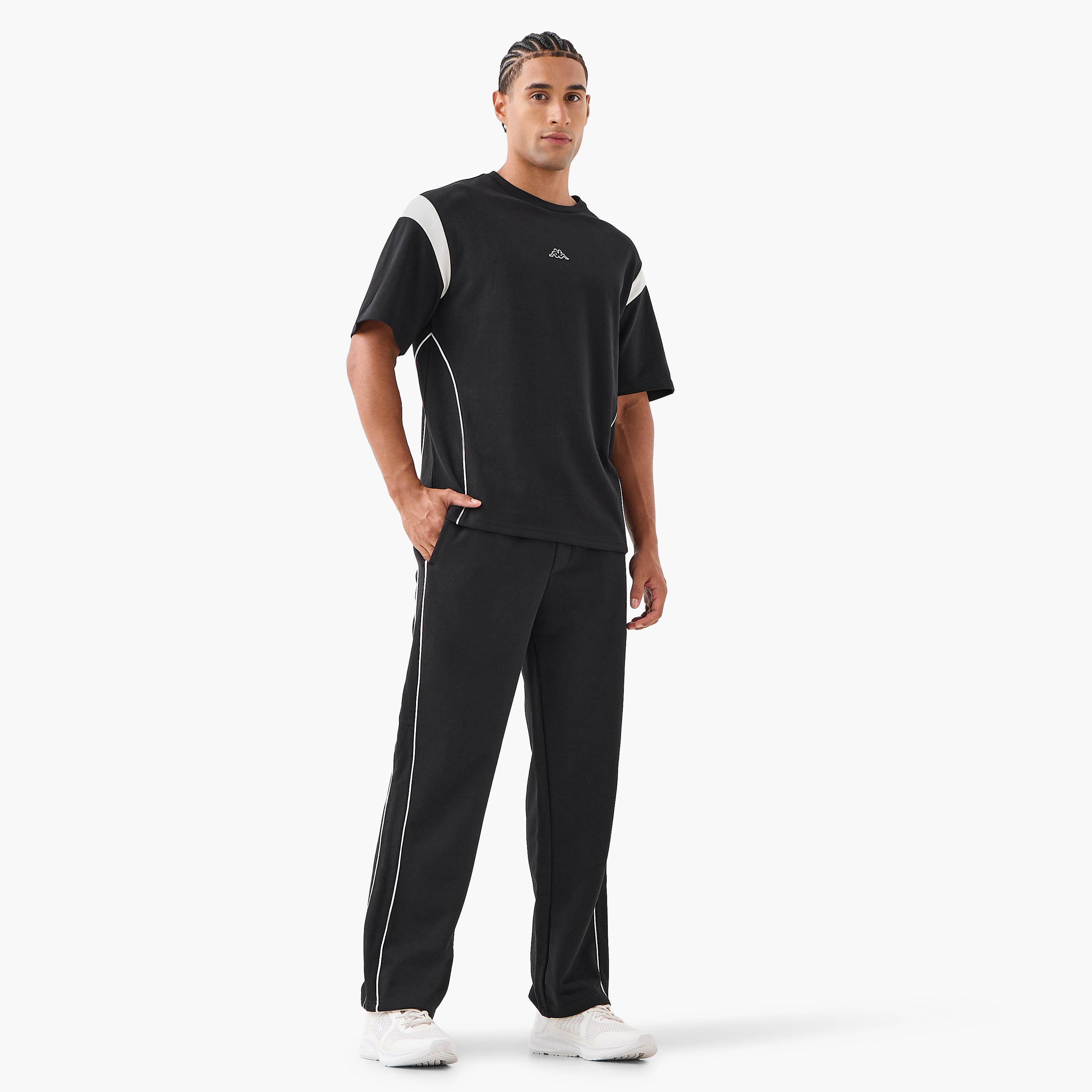 Kappa Men Colourblock T-shirt-men-clothing-sportswearandactivewear-tshirtsandpolos-image-2
