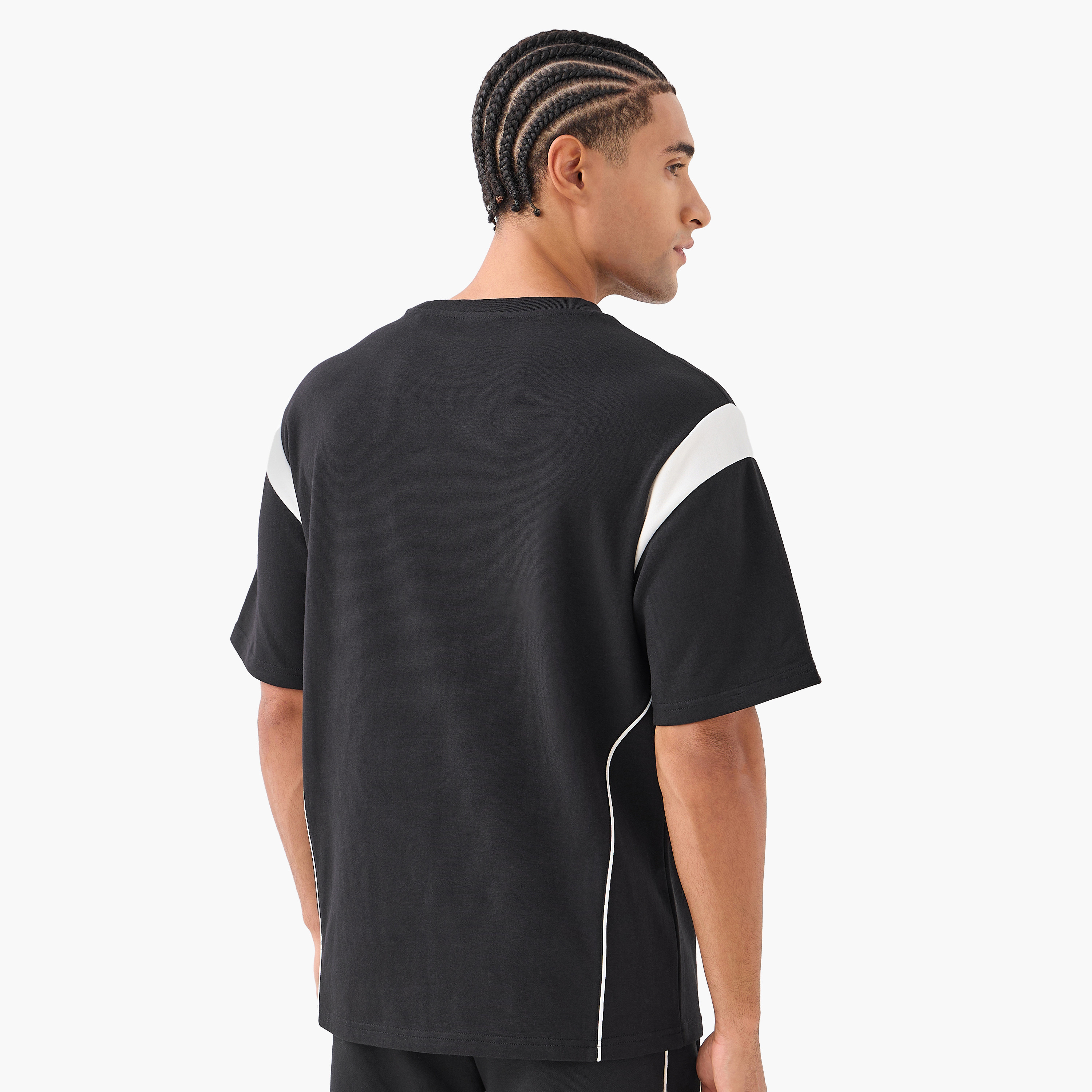Kappa Men Colourblock T-shirt-men-clothing-sportswearandactivewear-tshirtsandpolos-image-3
