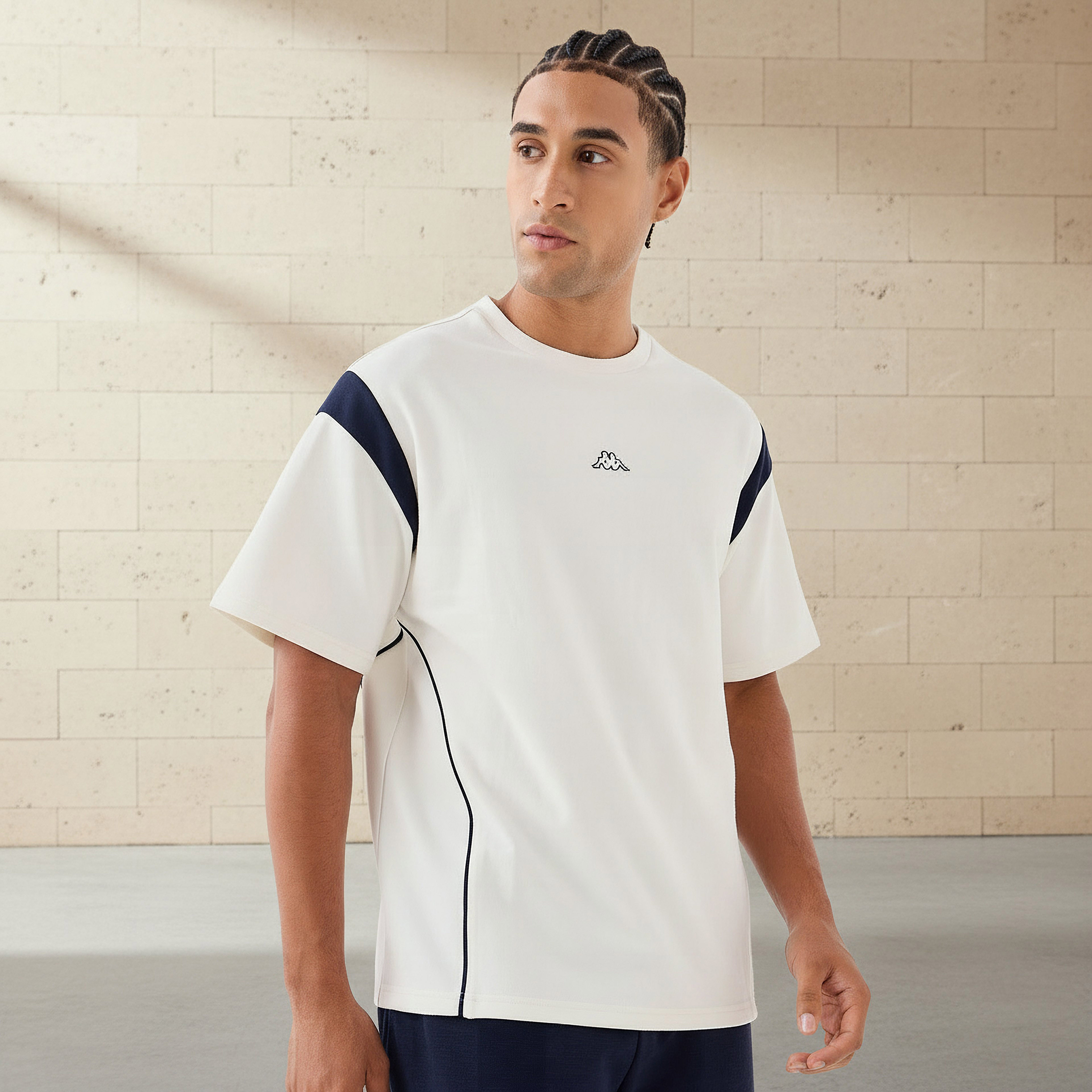 Kappa Men Colourblock T-shirt-men-clothing-sportswearandactivewear-tshirtsandpolos-image-1