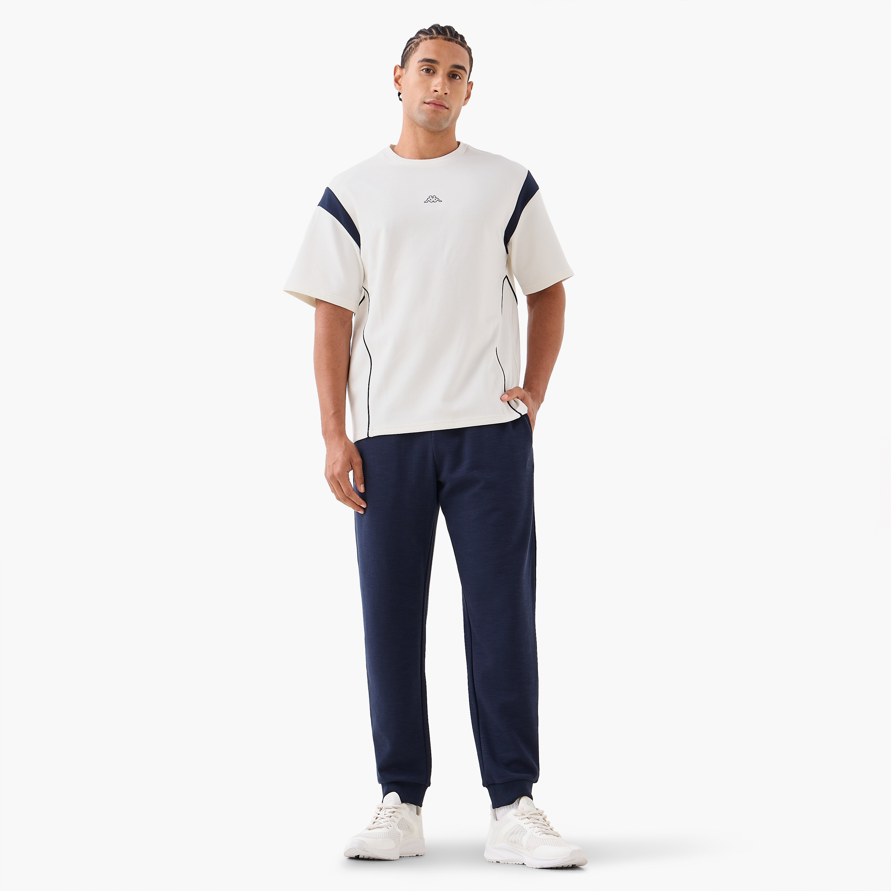 Kappa Men Colourblock T-shirt-men-clothing-sportswearandactivewear-tshirtsandpolos-image-2