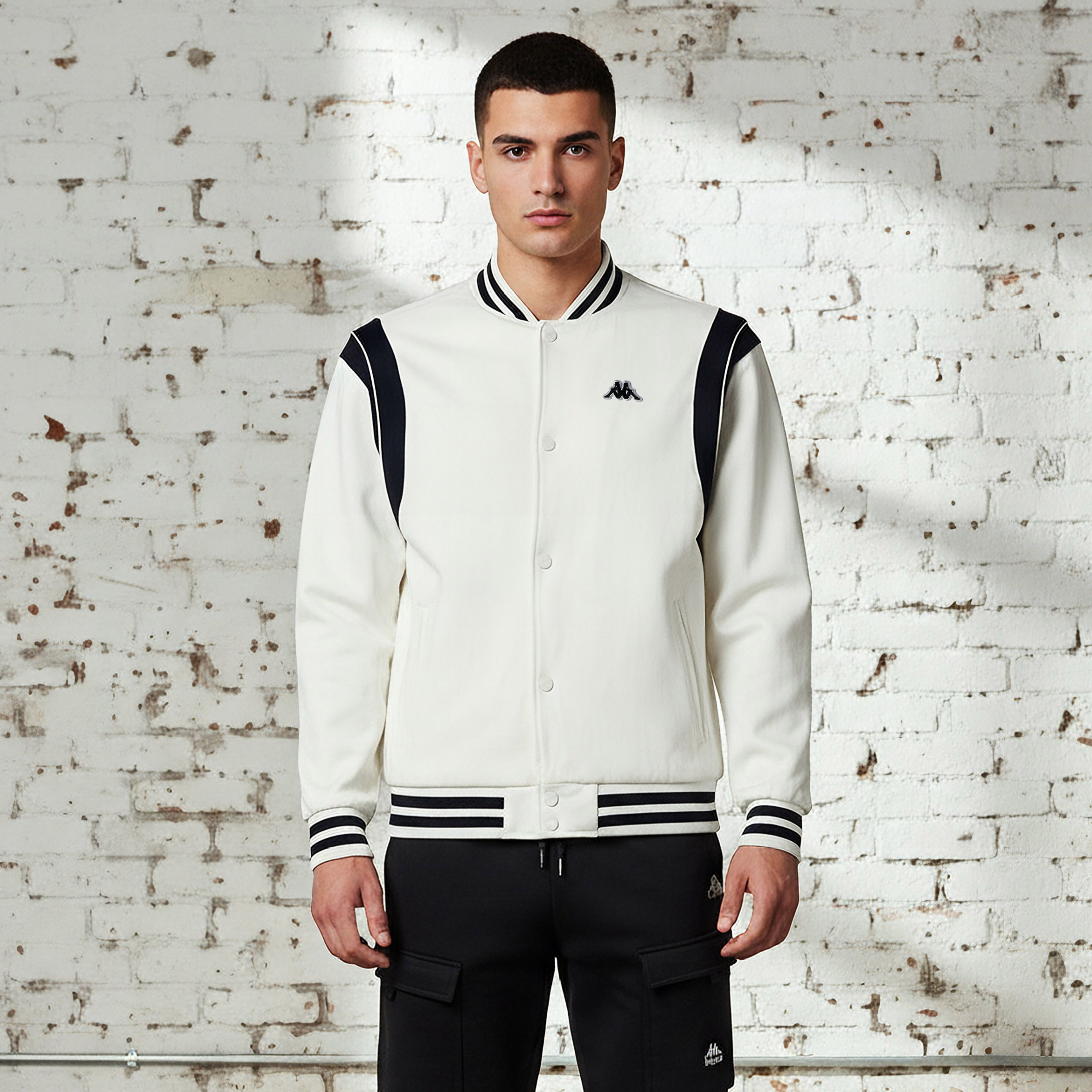 جاكيت فارستي بتطريز الشعار للرجال من كابا-men-clothing-jacketsandblazers-jackets-image-4