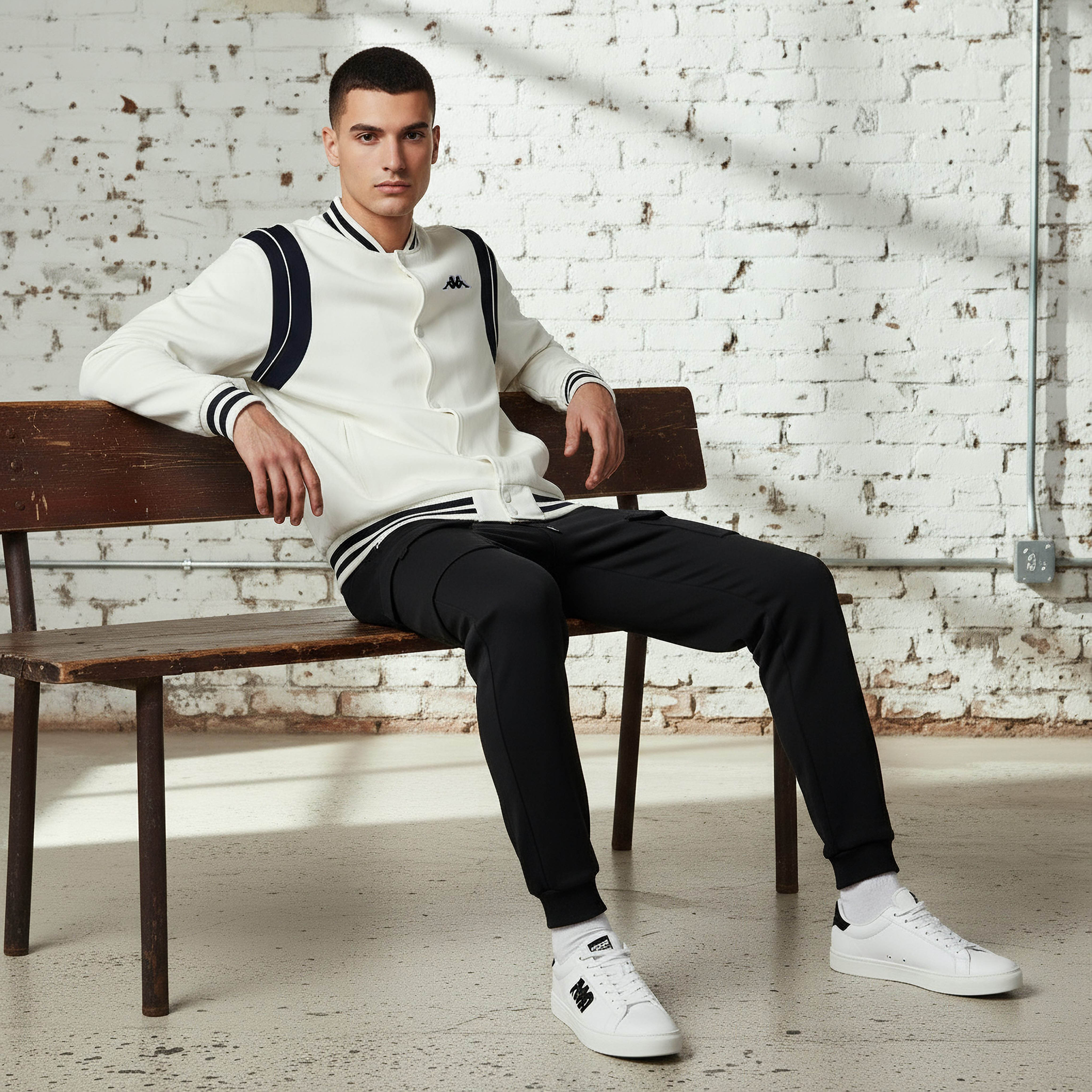 جاكيت فارستي بتطريز الشعار للرجال من كابا-men-clothing-jacketsandblazers-jackets-image-3