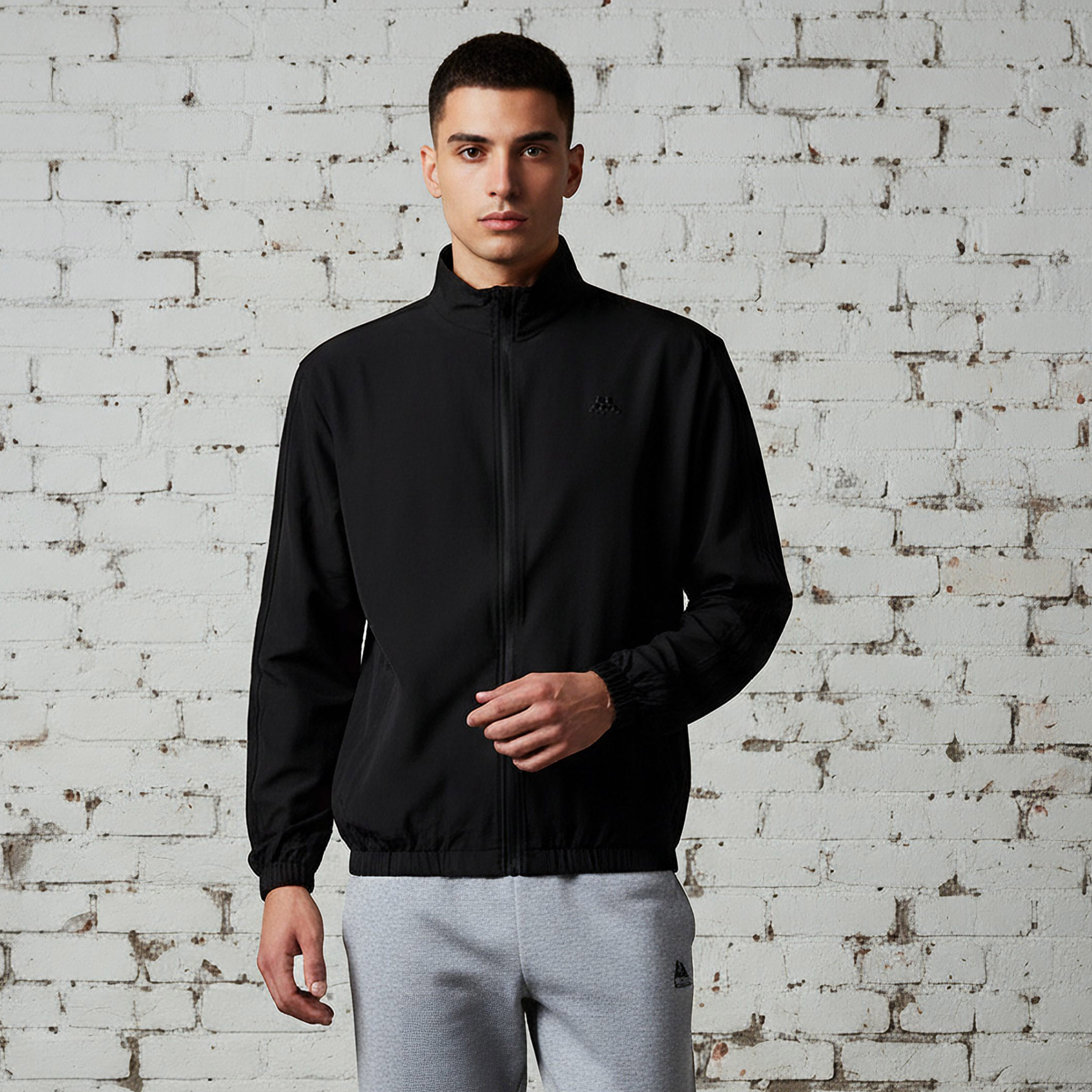 Kappa Men Tape Detail Zip-Through Jacket-men-clothing-jacketsandblazers-jackets-image-1