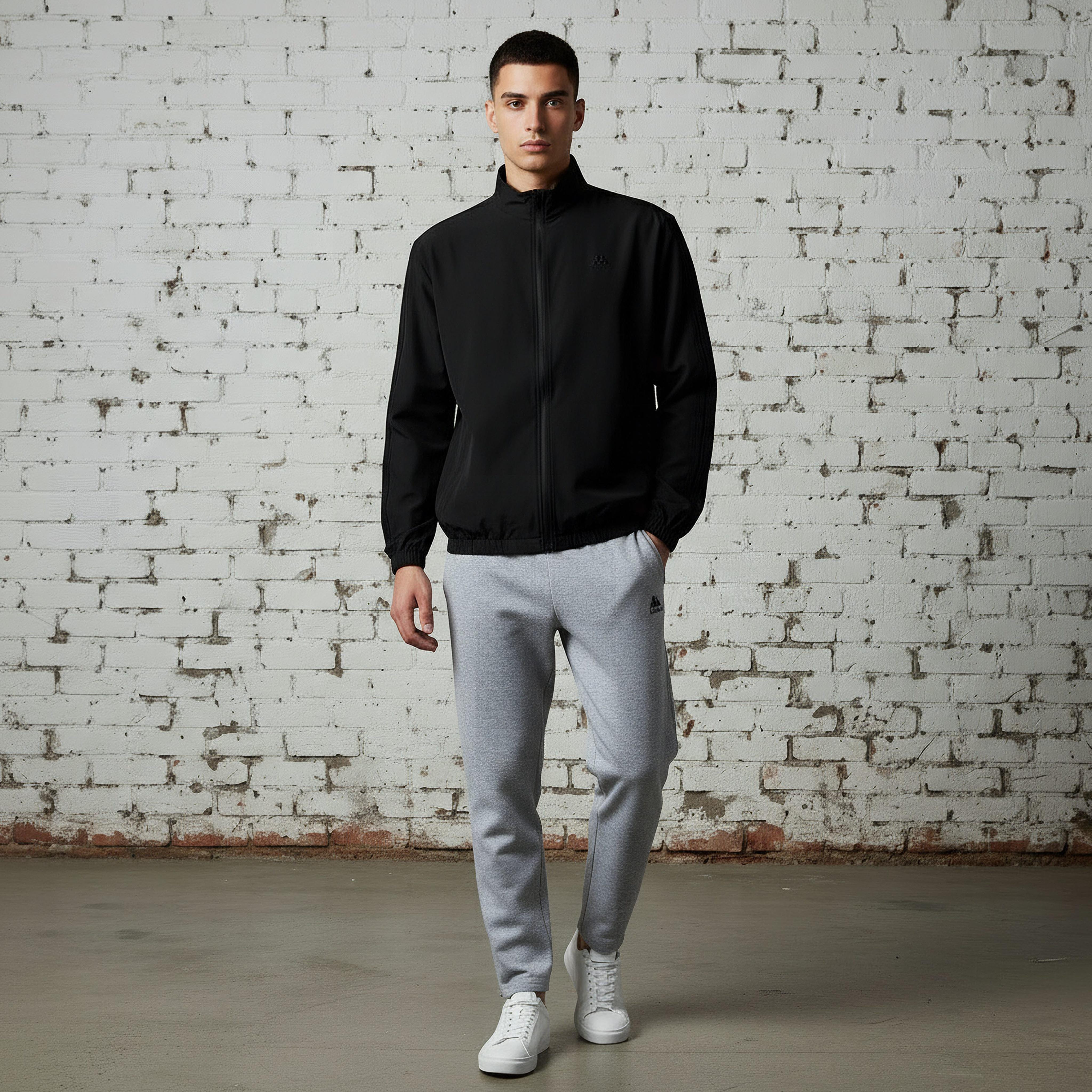 Kappa Men Tape Detail Zip-Through Jacket-men-clothing-jacketsandblazers-jackets-image-2