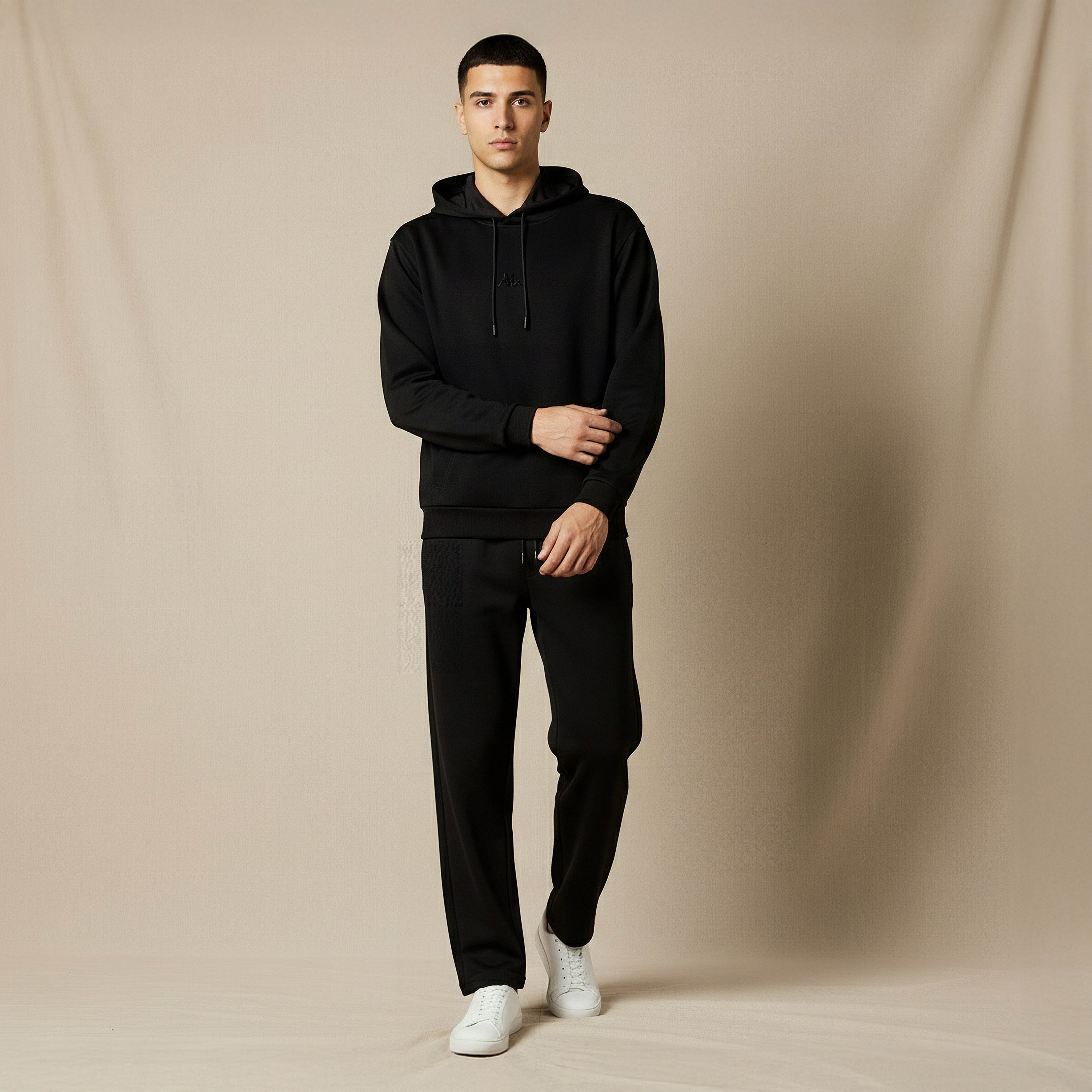 Kappa Men Soft Touch Hooded Sweatshirt-men-winterwear-hoodiesandsweatshirts-image-2