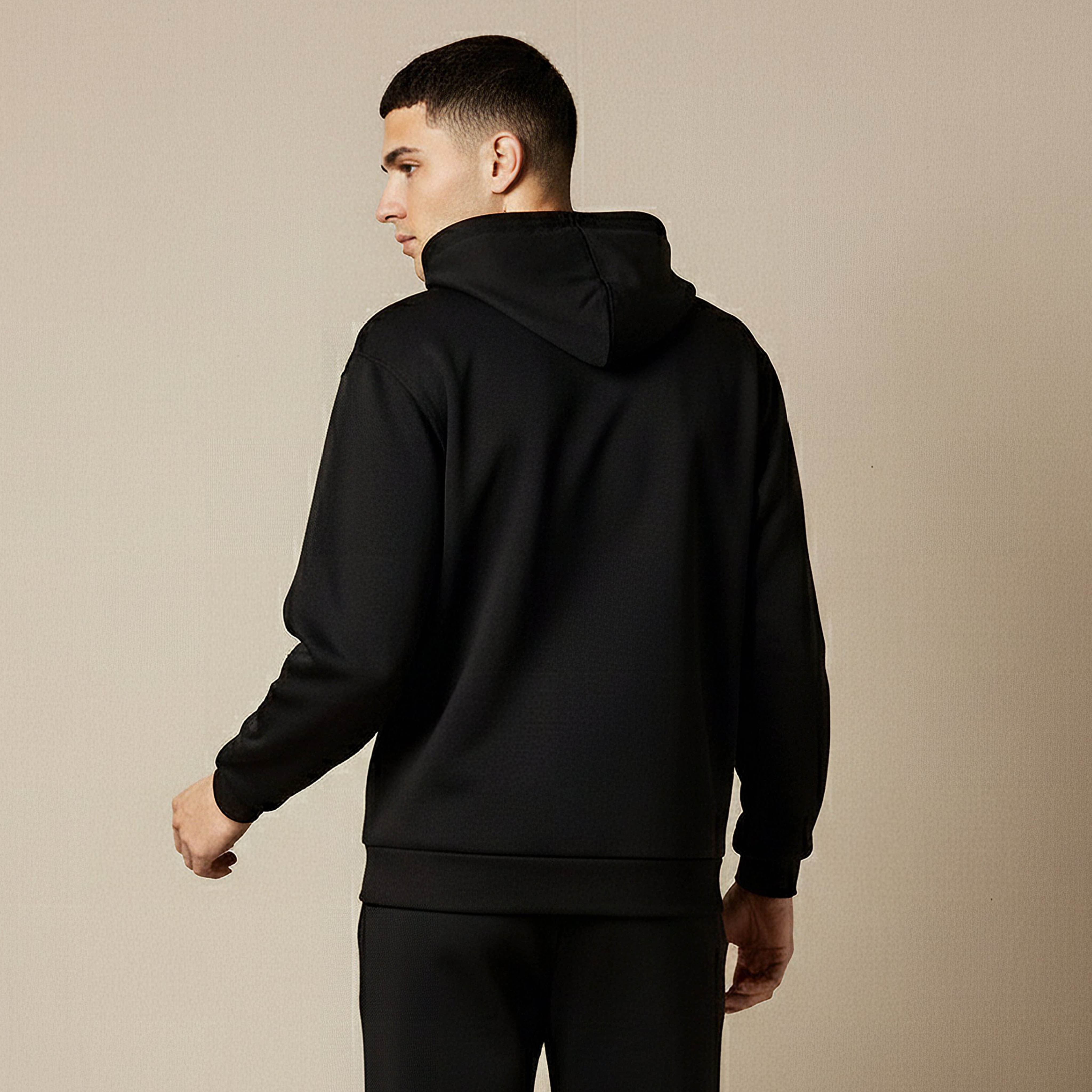 Kappa Men Soft Touch Hooded Sweatshirt-men-winterwear-hoodiesandsweatshirts-image-3