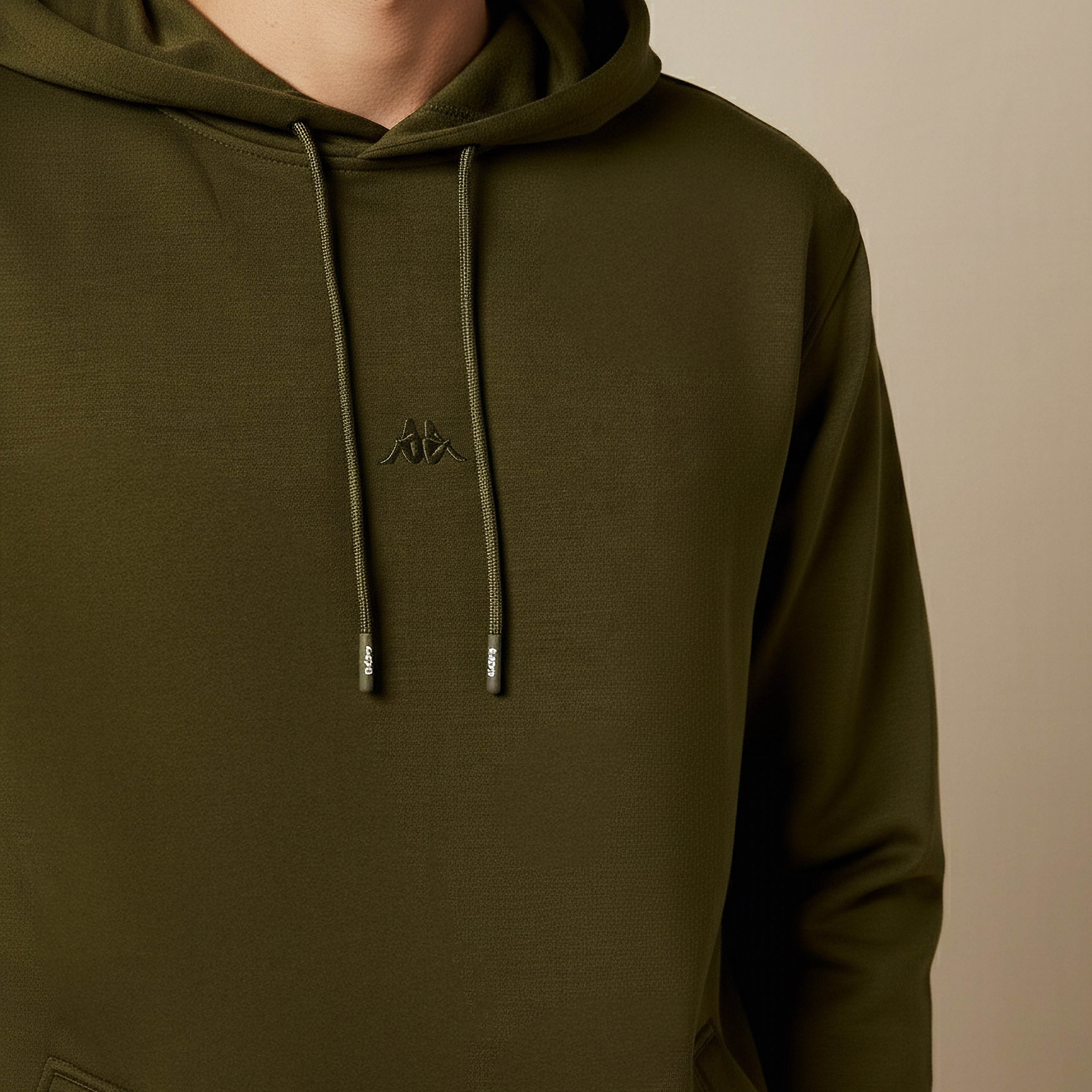 Kappa Men Soft Touch Hooded Sweatshirt-men-winterwear-hoodiesandsweatshirts-image-4
