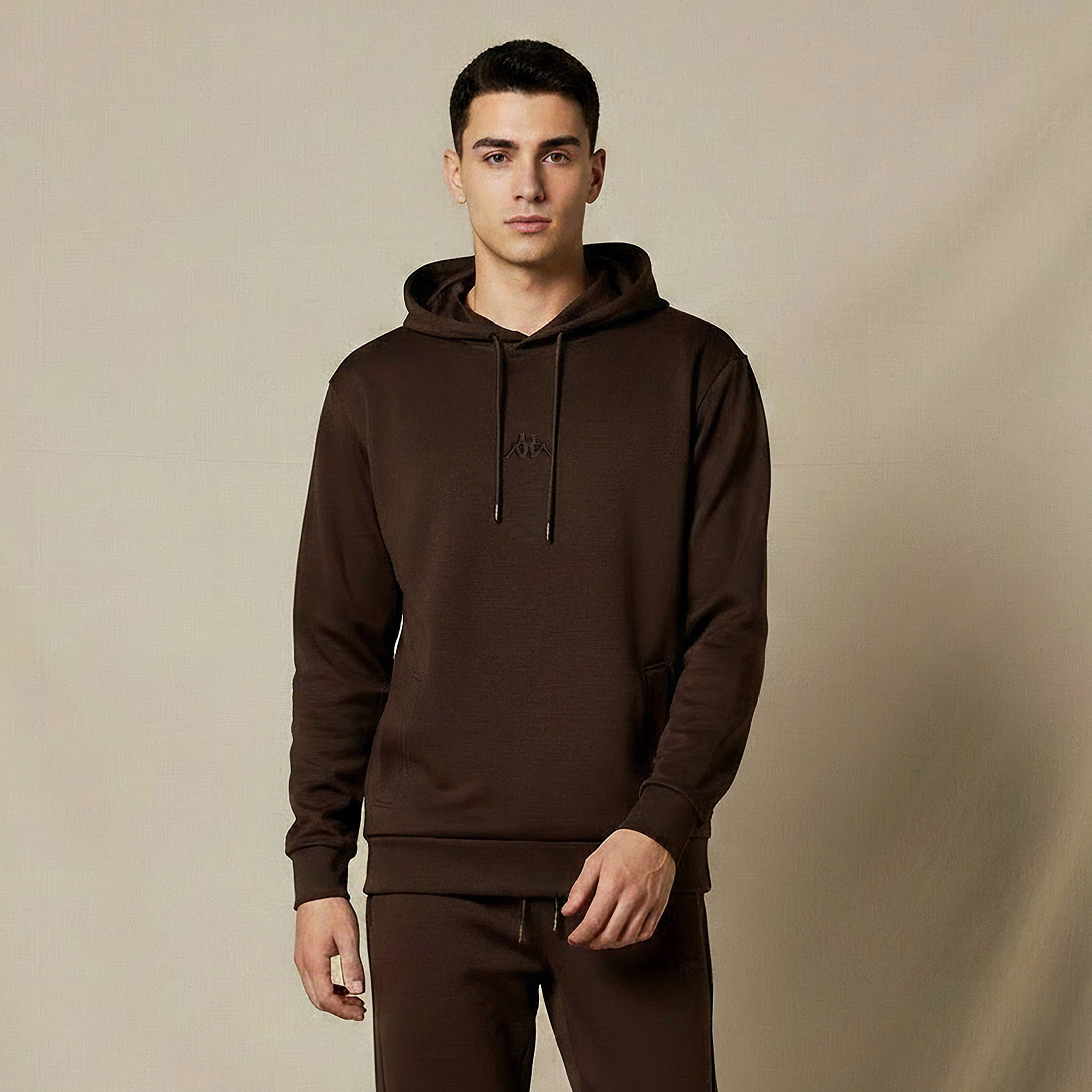 Kappa Men Soft Touch Hooded Sweatshirt-men-winterwear-hoodiesandsweatshirts-image-1