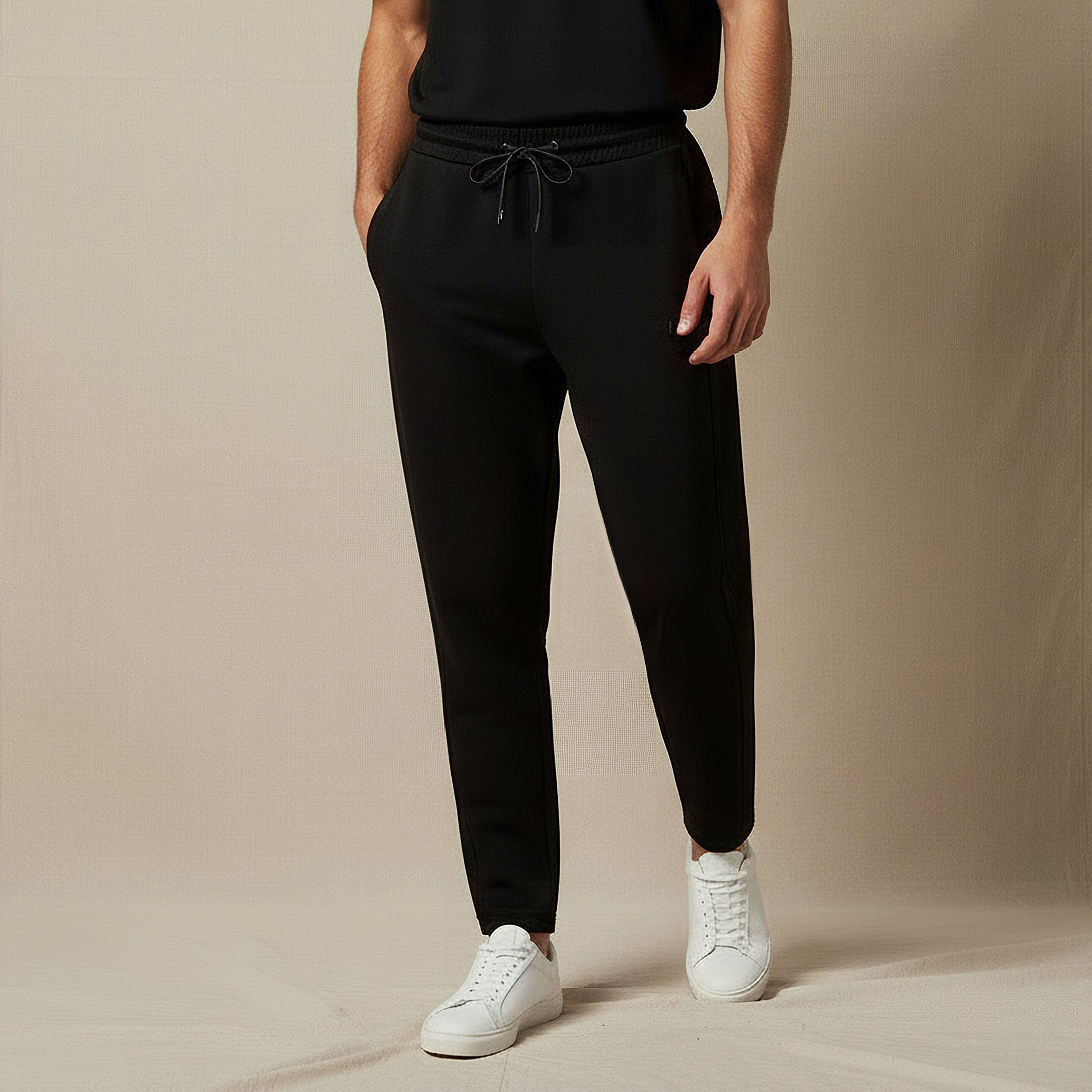 Kappa Men Regular Fit Joggers with Pockets-men-clothing-sportswearandactivewear-bottoms-joggers-image-1