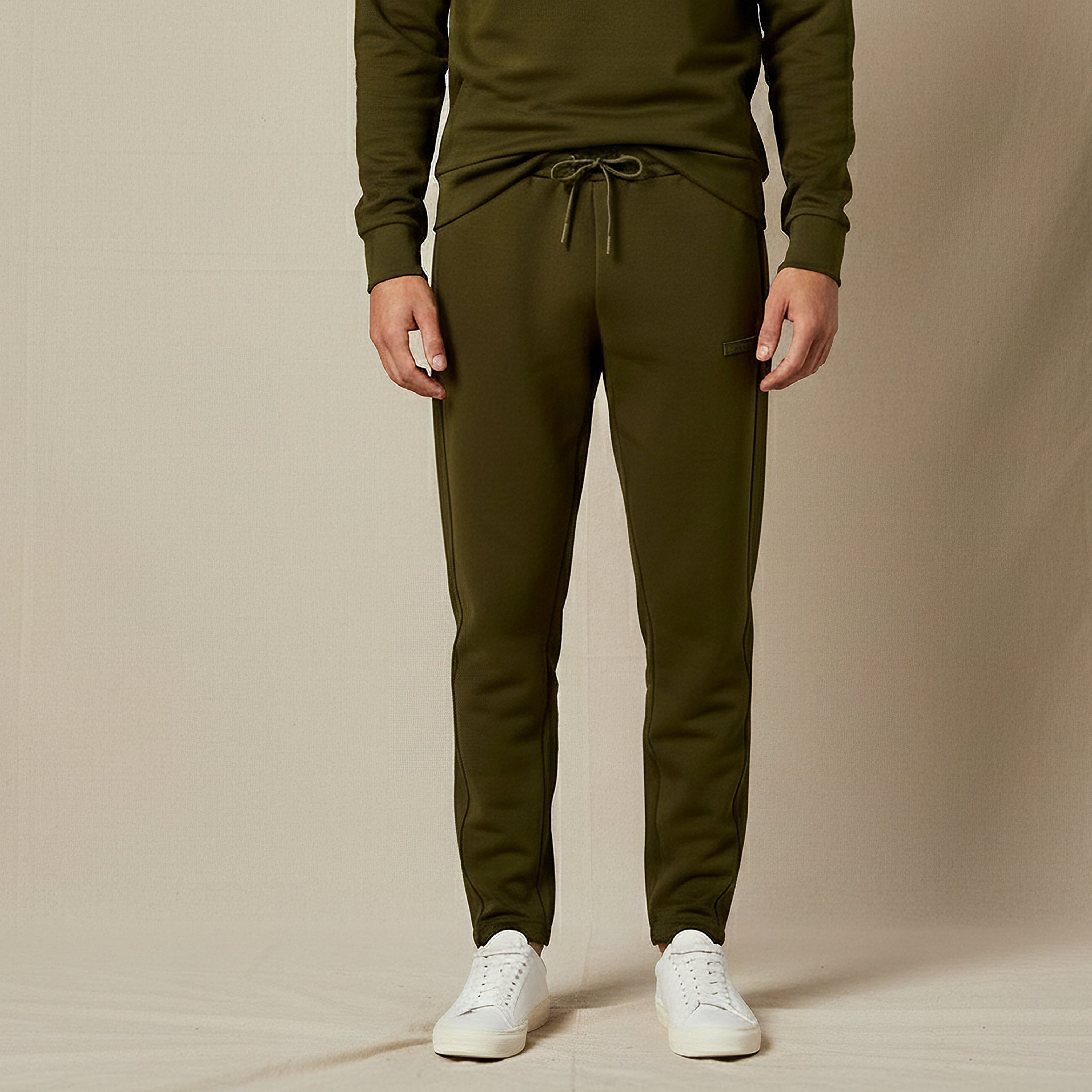 Kappa Men Regular Fit Joggers with Pockets-men-clothing-sportswearandactivewear-bottoms-joggers-image-1