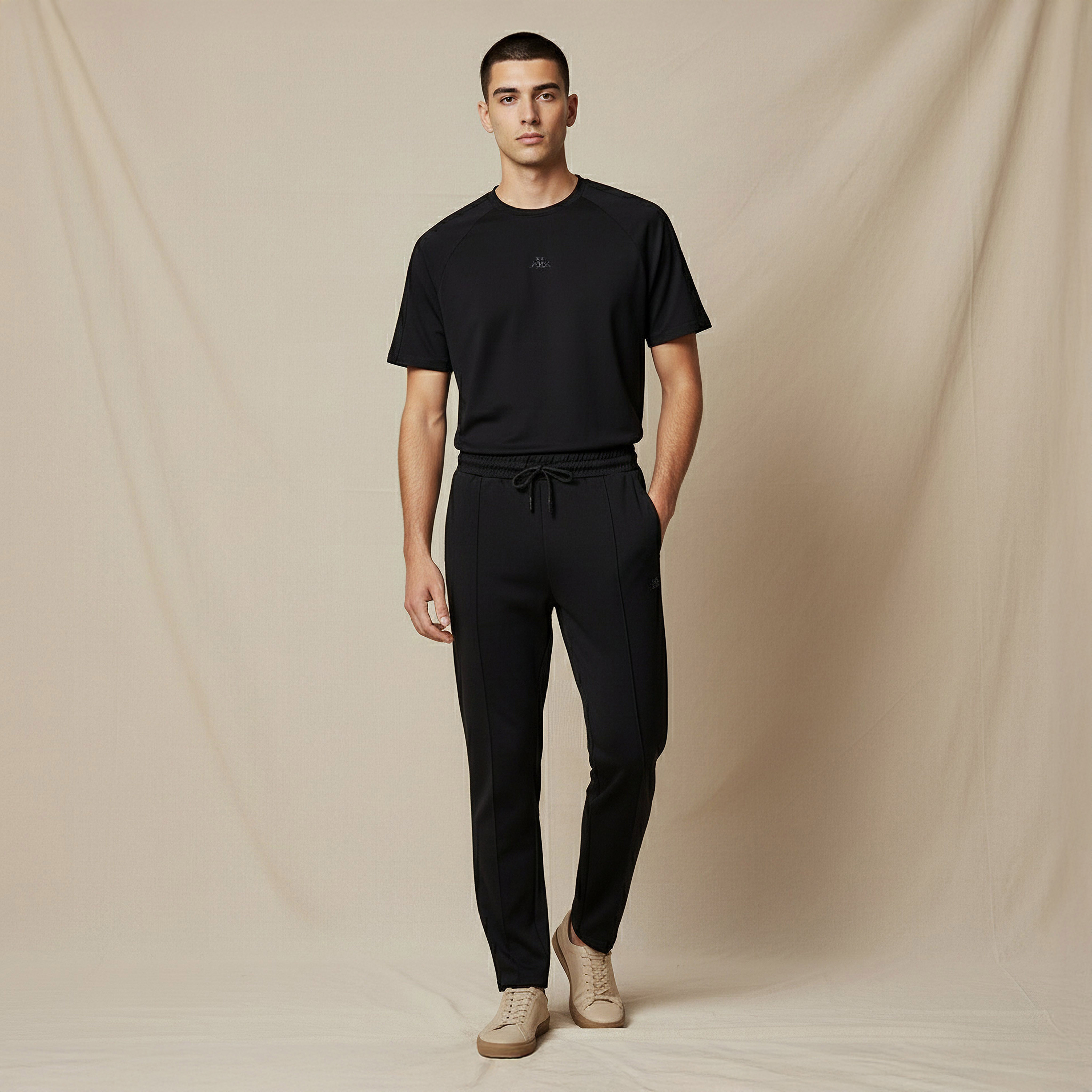Kappa Men Drawstring Waist Track Pants-men-clothing-sportswearandactivewear-tracksuits-image-2
