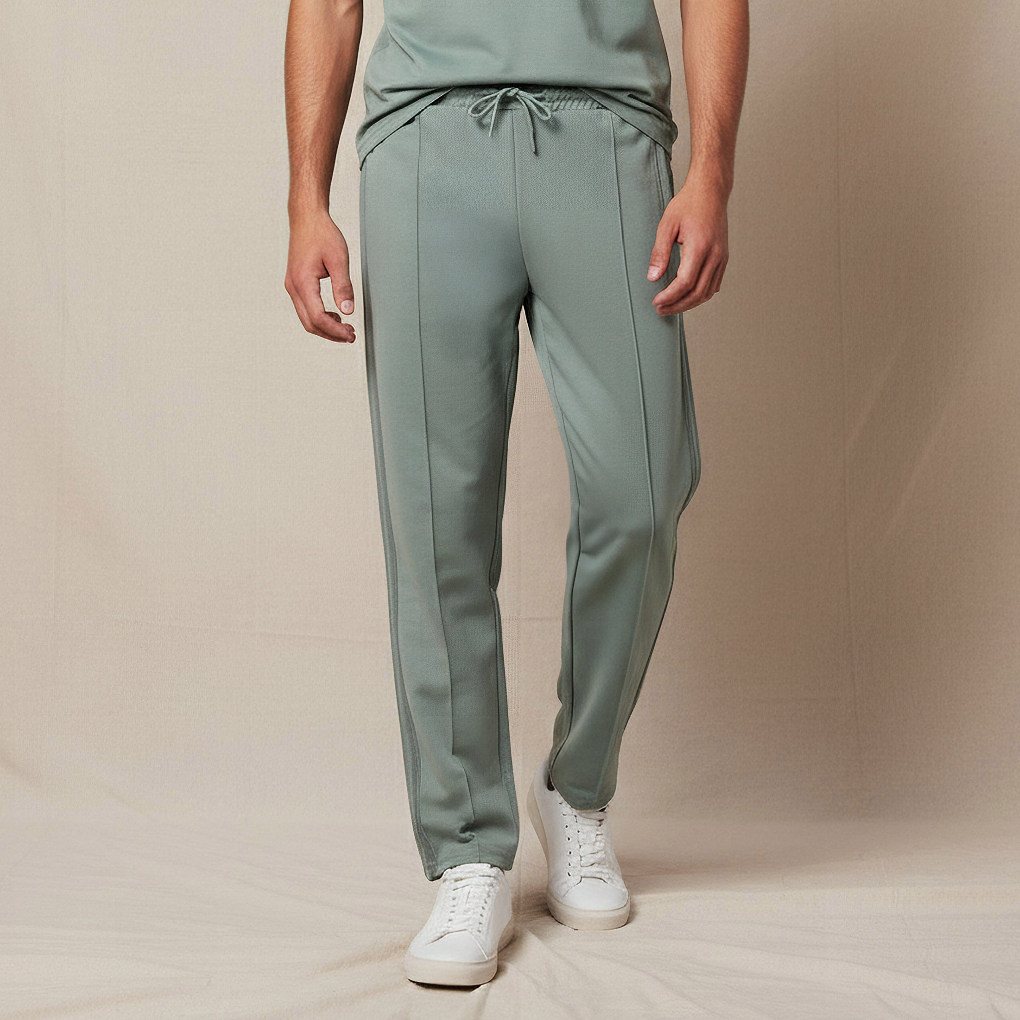 Kappa Men Drawstring Waist Track Pants-men-clothing-sportswearandactivewear-tracksuits-image-1