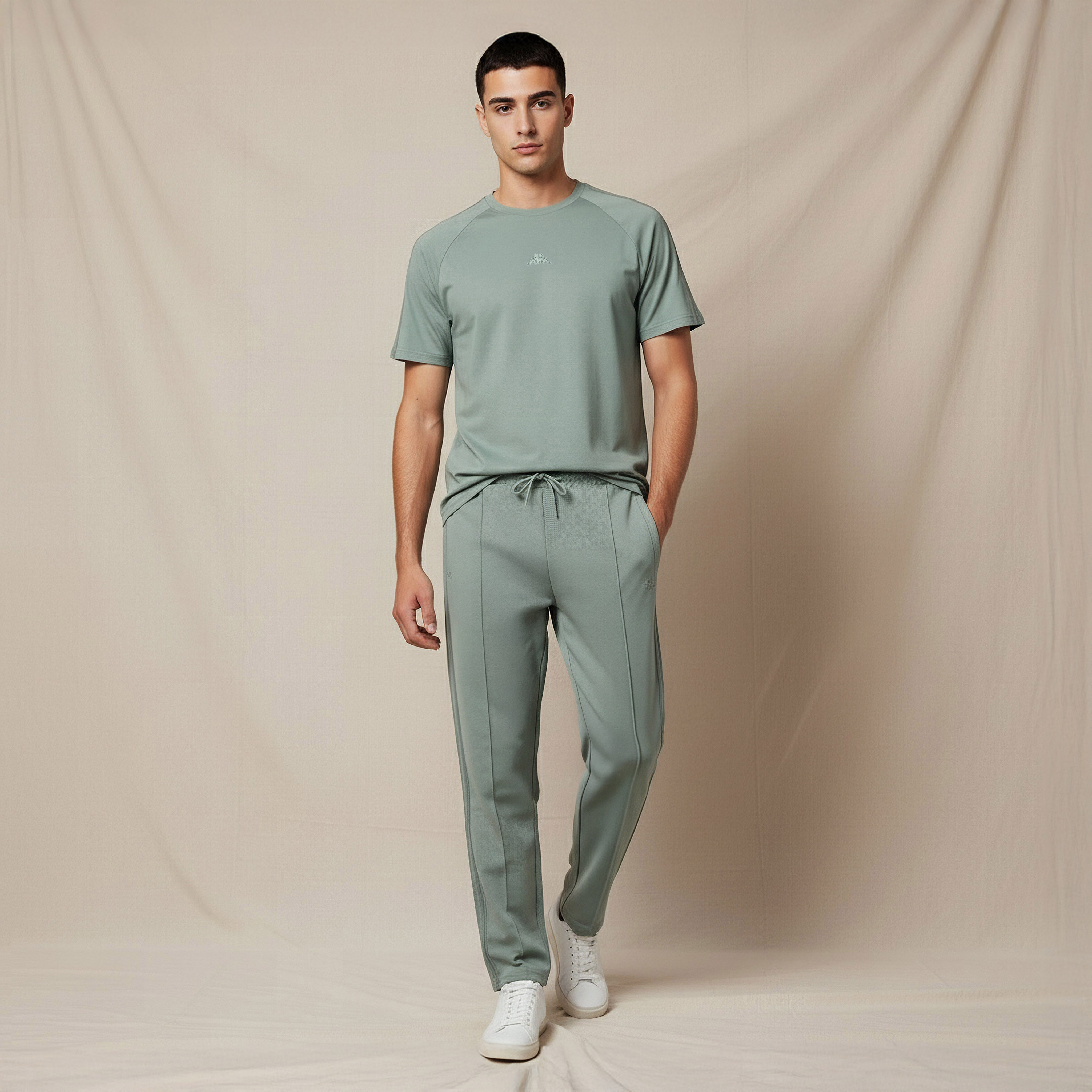 Kappa Men Drawstring Waist Track Pants-men-clothing-sportswearandactivewear-tracksuits-image-2