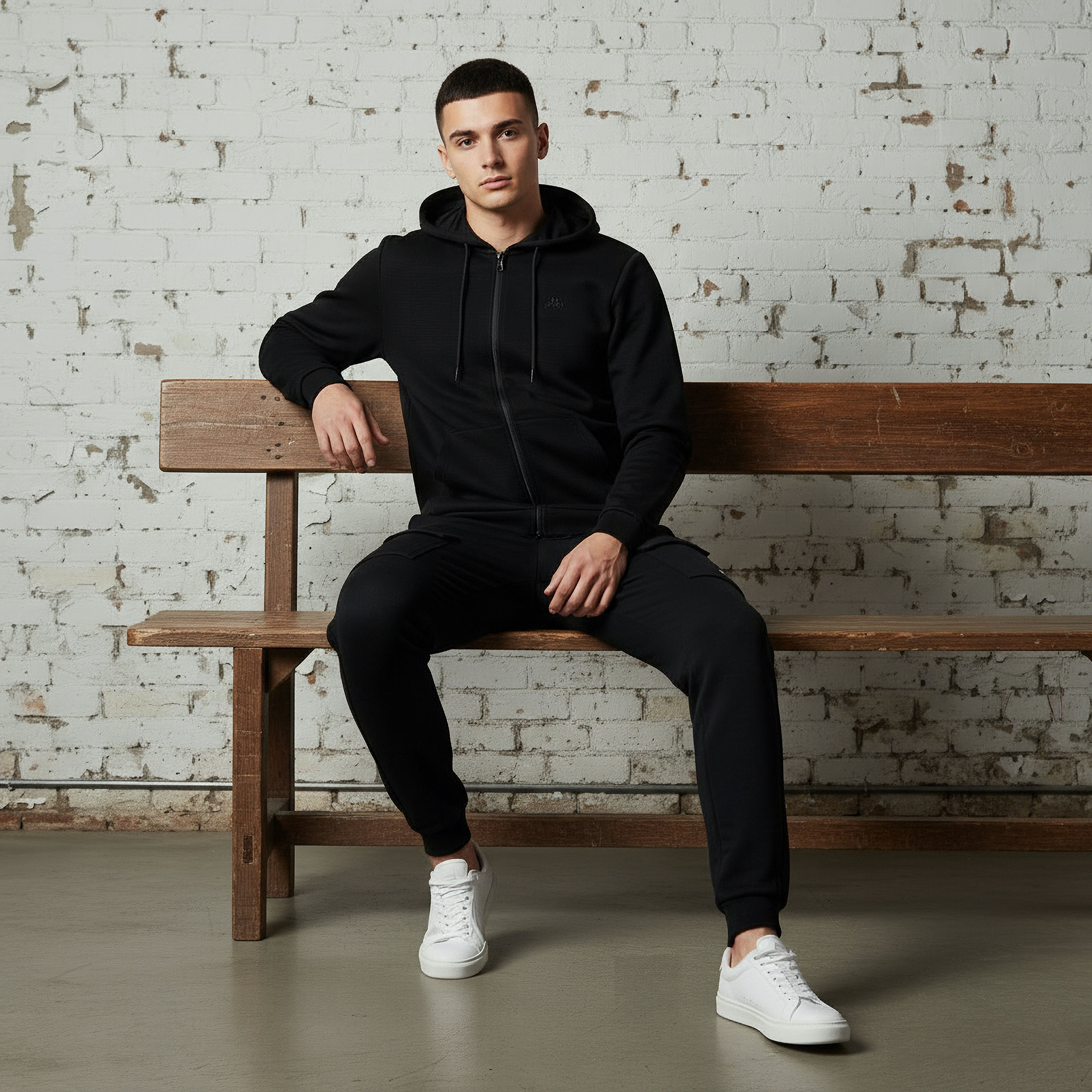 Kappa Men Zip Through Hoodie-men-winterwear-hoodiesandsweatshirts-image-5