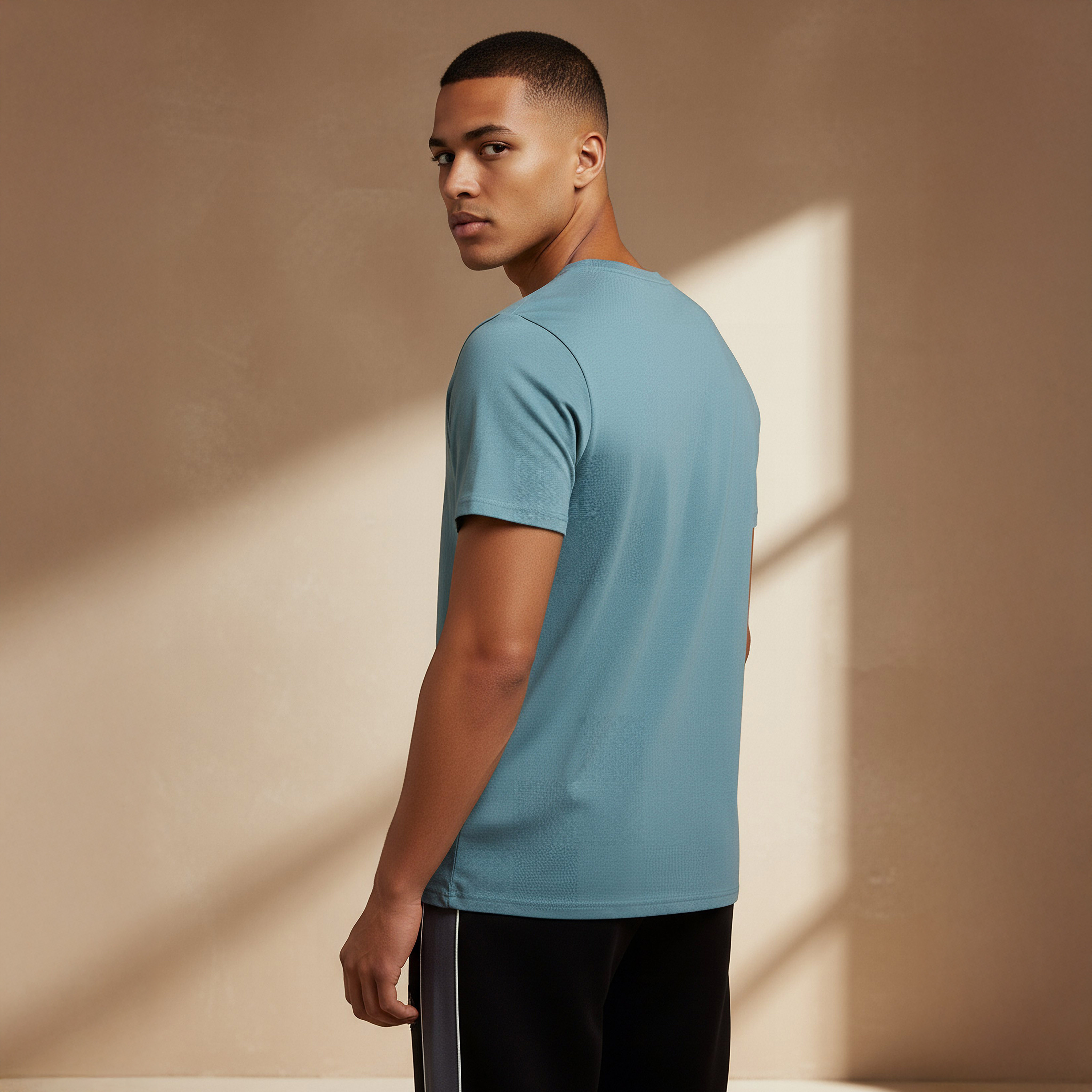 Kappa Men Logo Print T-shirt-men-clothing-sportswearandactivewear-tshirtsandpolos-image-3