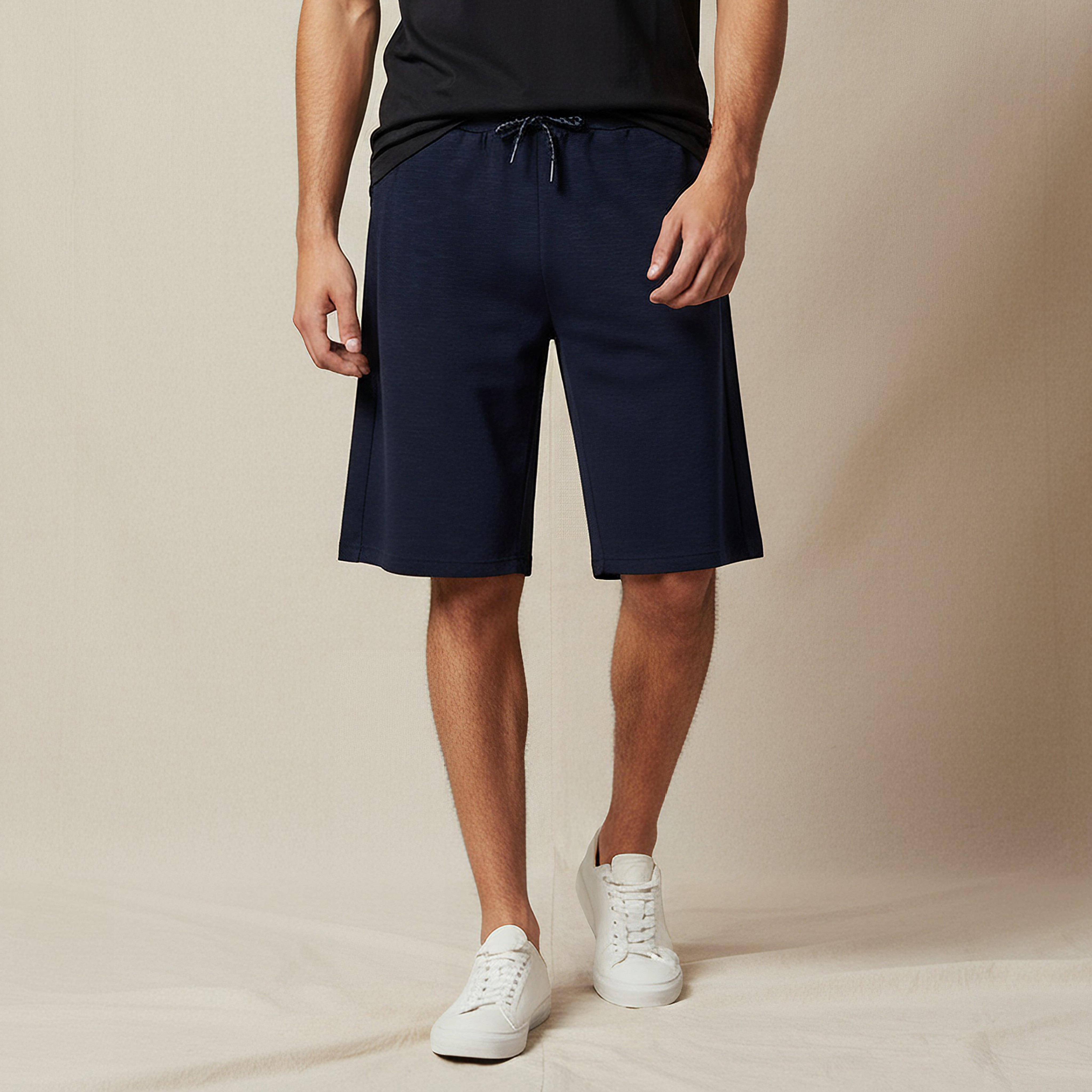 Kappa Non Stretchable Regular Fit Shorts with Pockets-men-clothing-bottoms-shorts-image-1