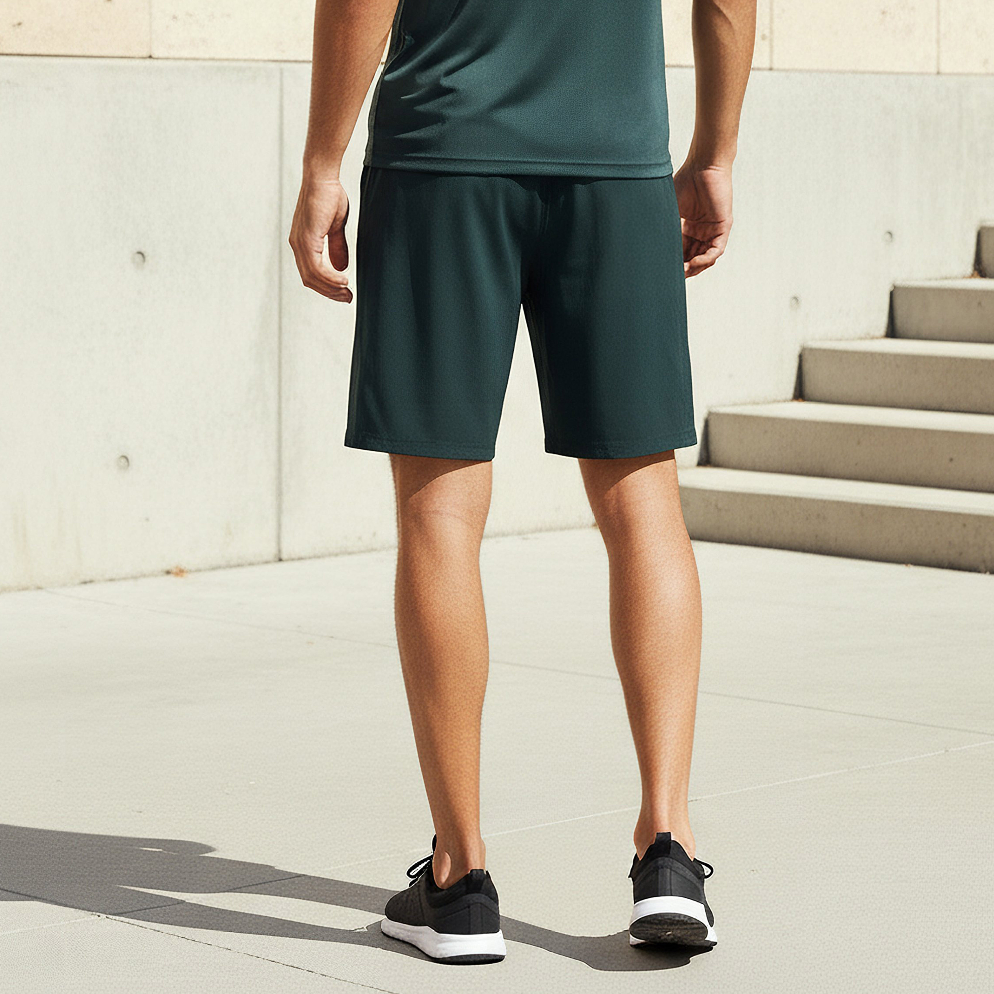 Kappa Regular Fit Shorts with Mesh Panel-men-clothing-bottoms-shorts-image-3