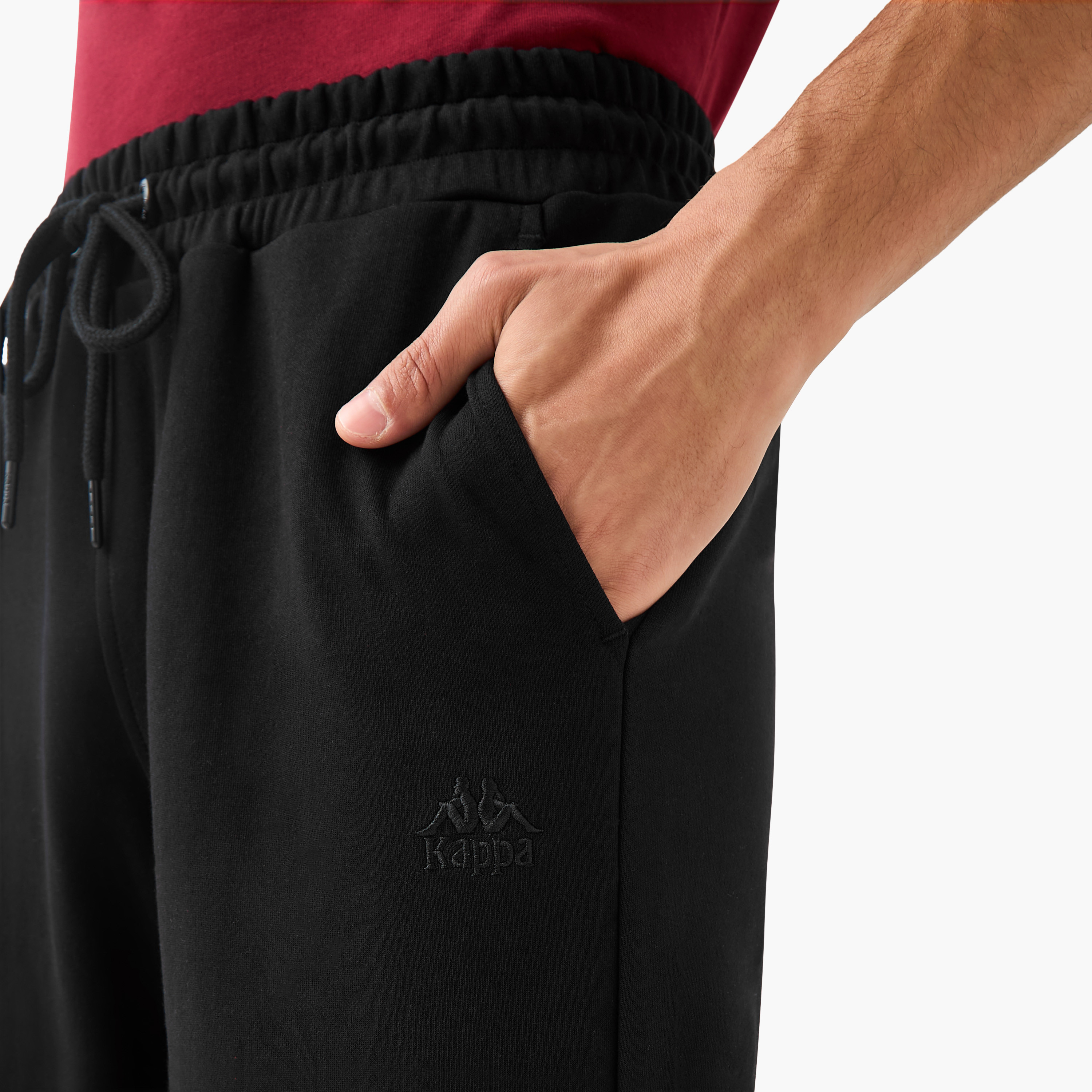 Kappa Men Heat Sealed Zipper Joggers-men-clothing-sportswearandactivewear-bottoms-joggers-image-3
