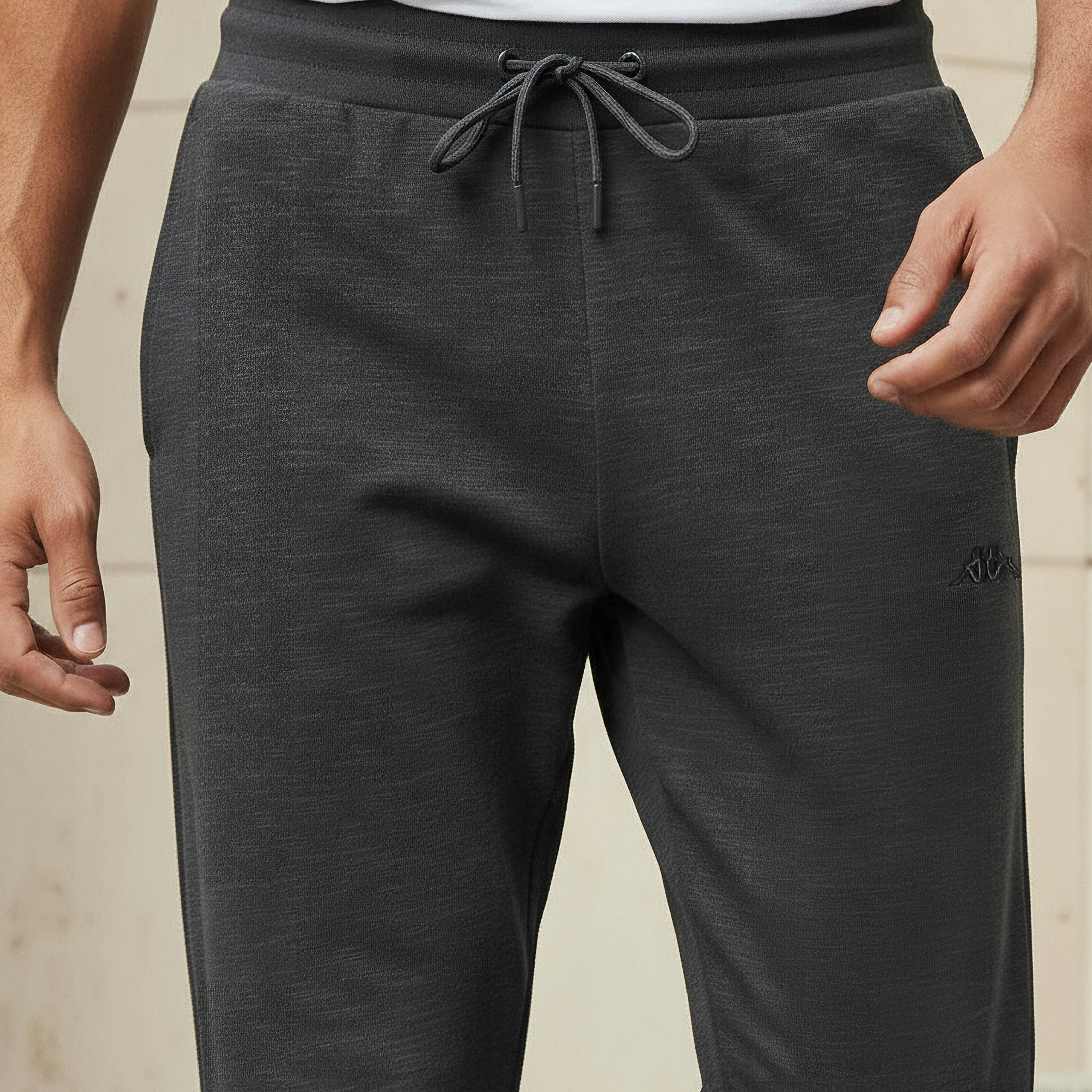 Kappa Men Drawstring Waist Joggers-men-clothing-sportswearandactivewear-bottoms-joggers-image-4