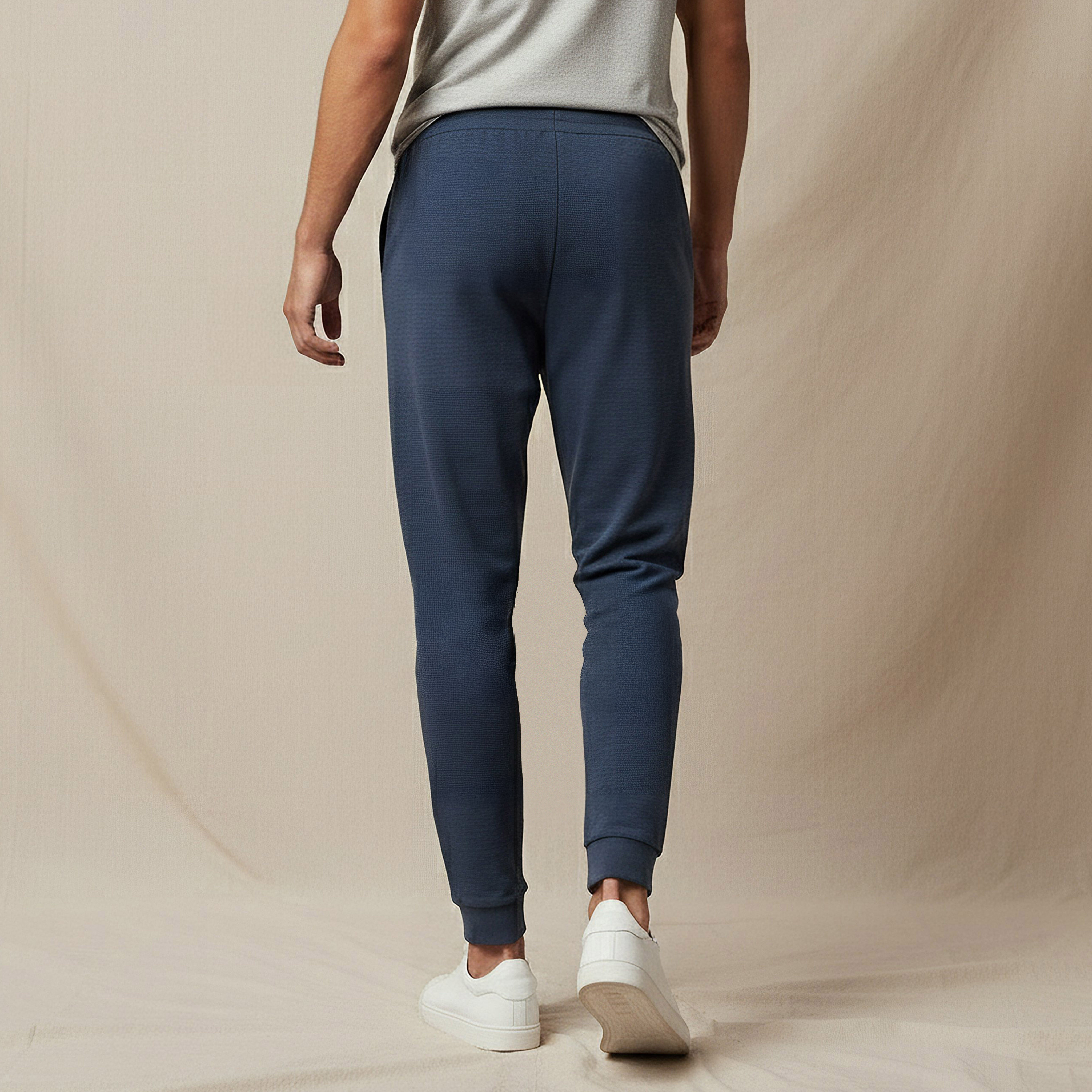 Kappa Men Joggers with Drawstring Waist-men-clothing-sportswearandactivewear-bottoms-joggers-image-3
