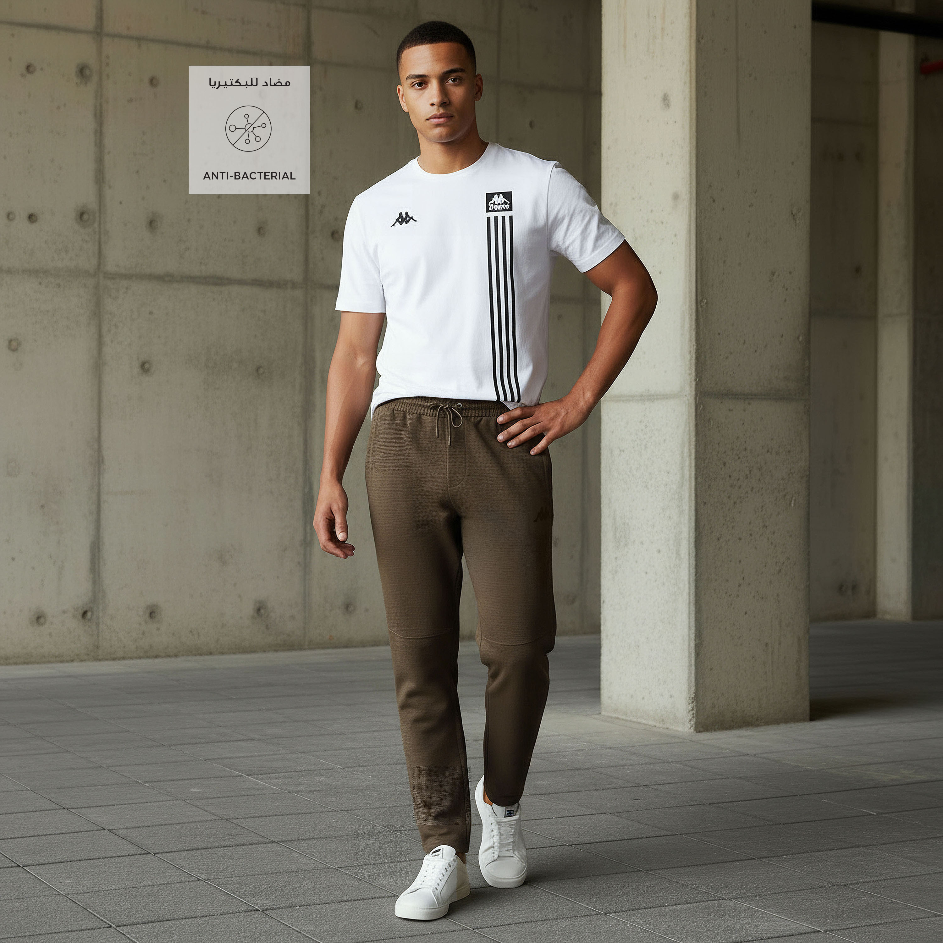 Kappa Men Panelled Track Pants-men-clothing-sportswearandactivewear-tracksuits-image-2