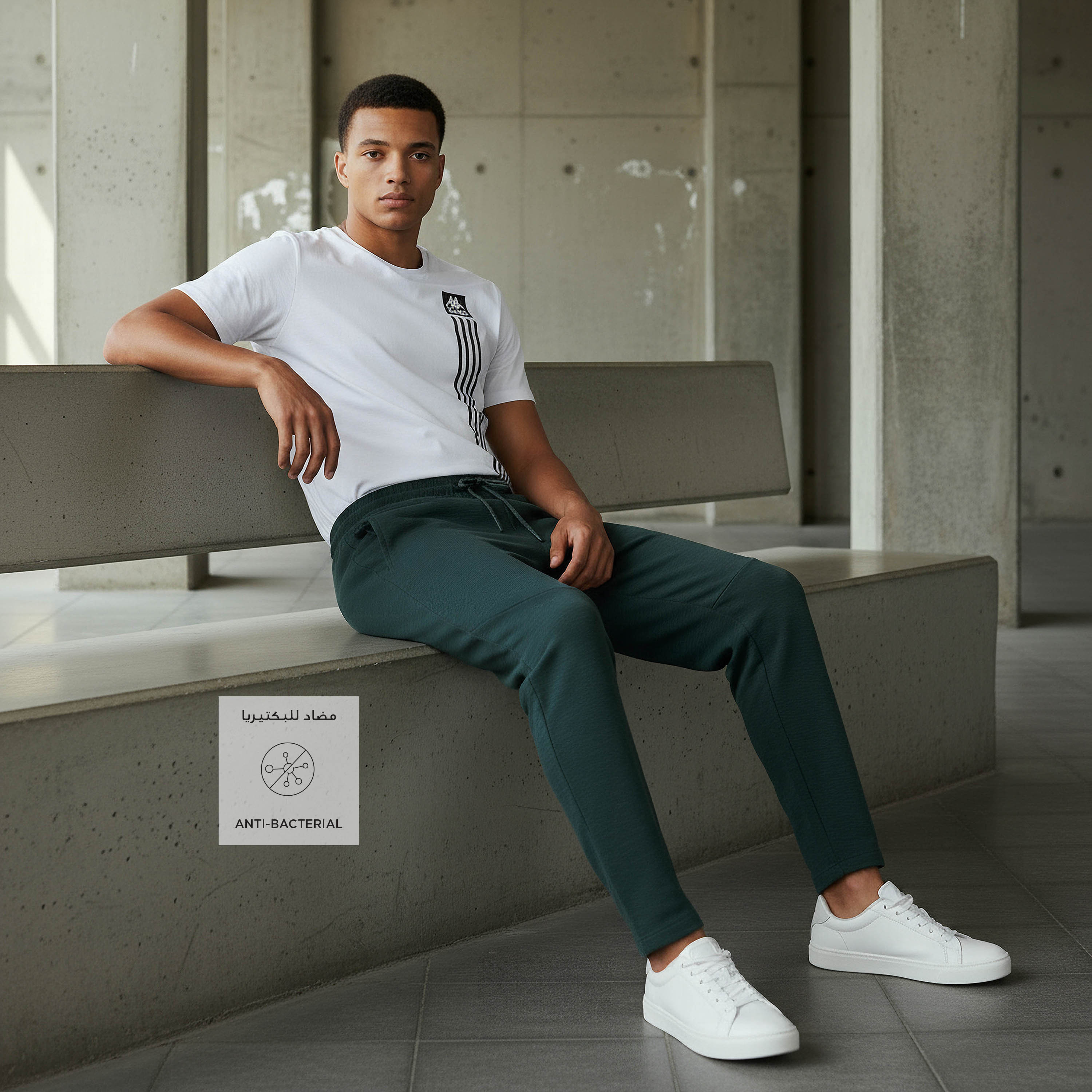 Kappa Men Panelled Track Pants-men-clothing-sportswearandactivewear-tracksuits-image-2