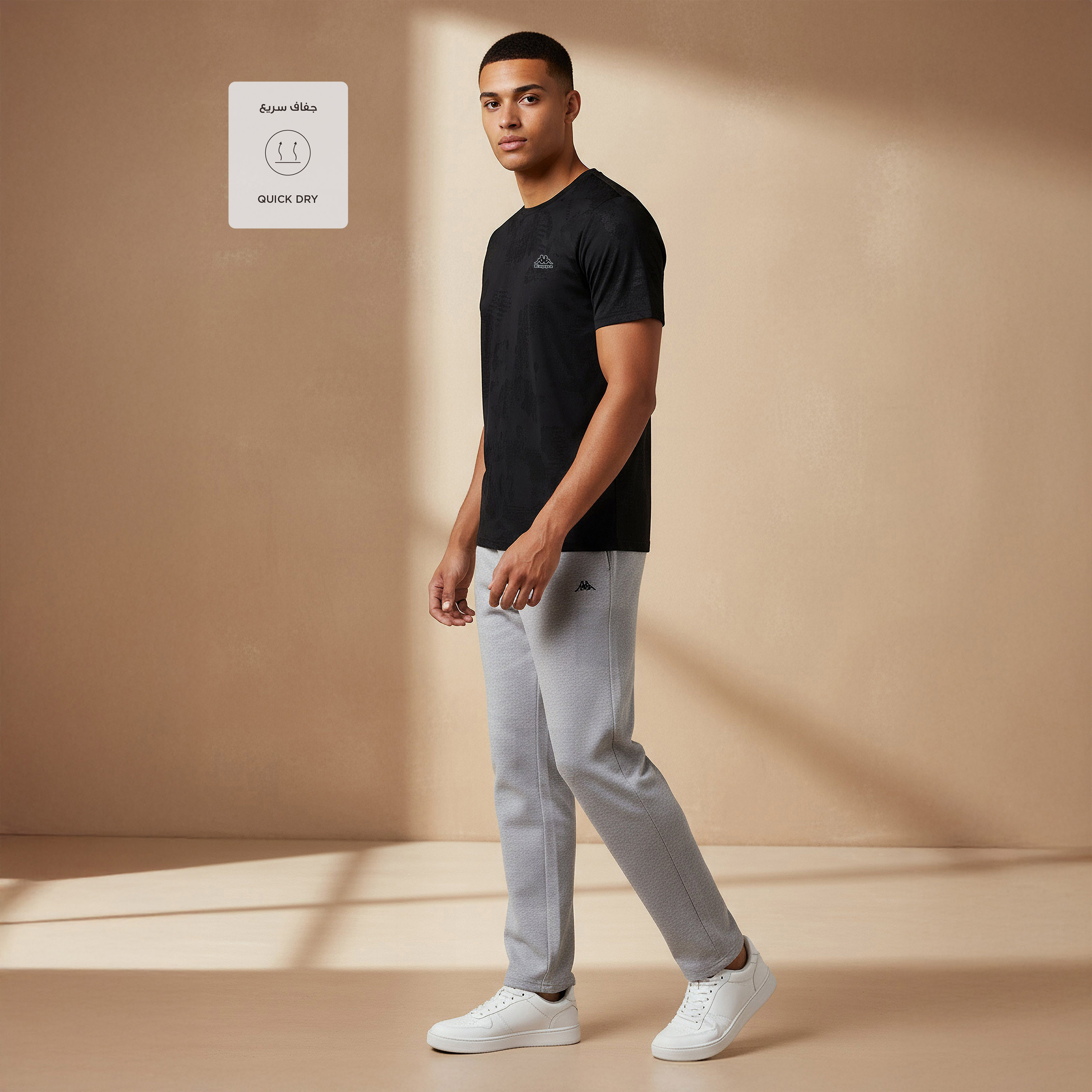 Kappa Men Printed Performance T-shirt-men-clothing-sportswearandactivewear-tshirtsandpolos-image-2