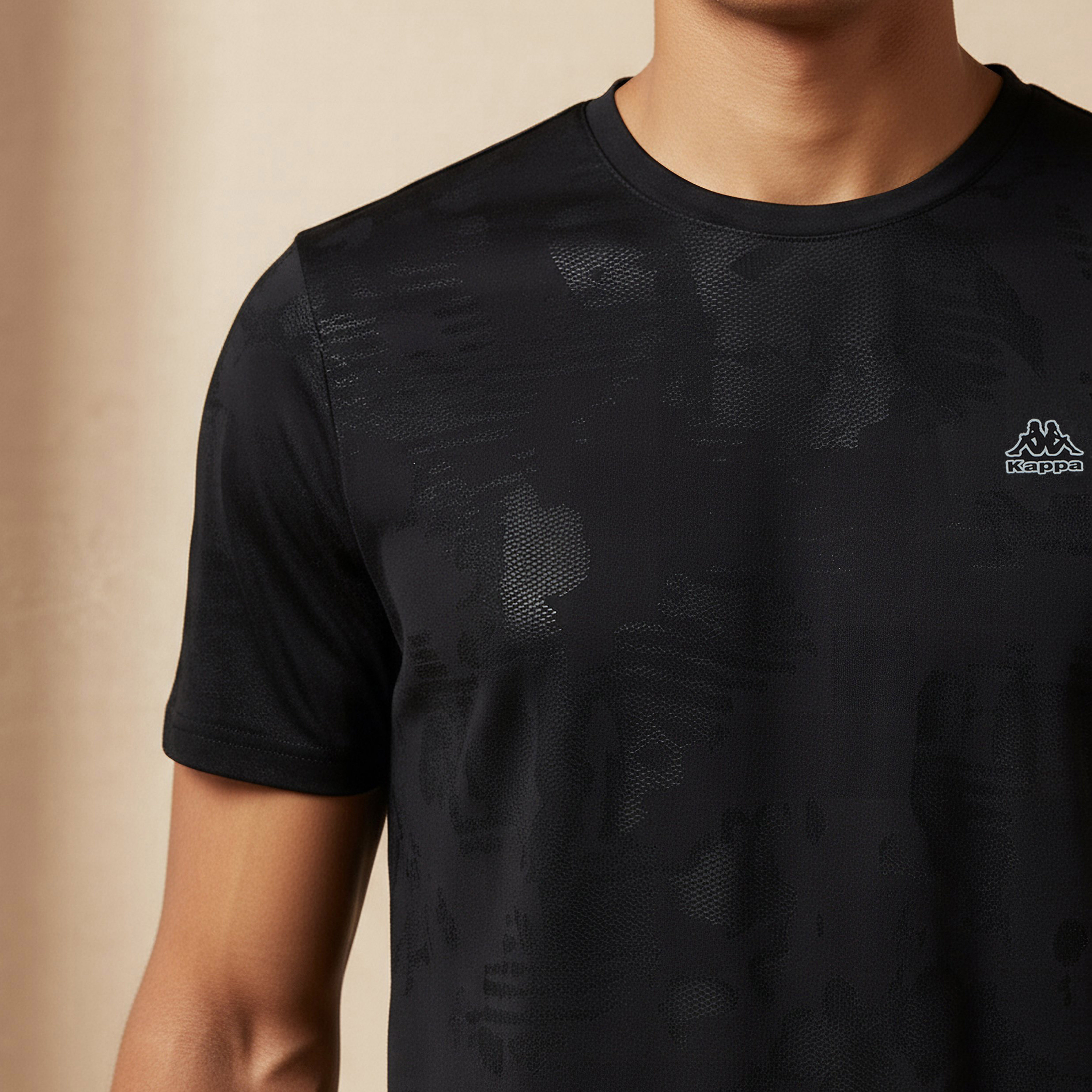 Kappa Men Printed Performance T-shirt-men-clothing-sportswearandactivewear-tshirtsandpolos-image-4
