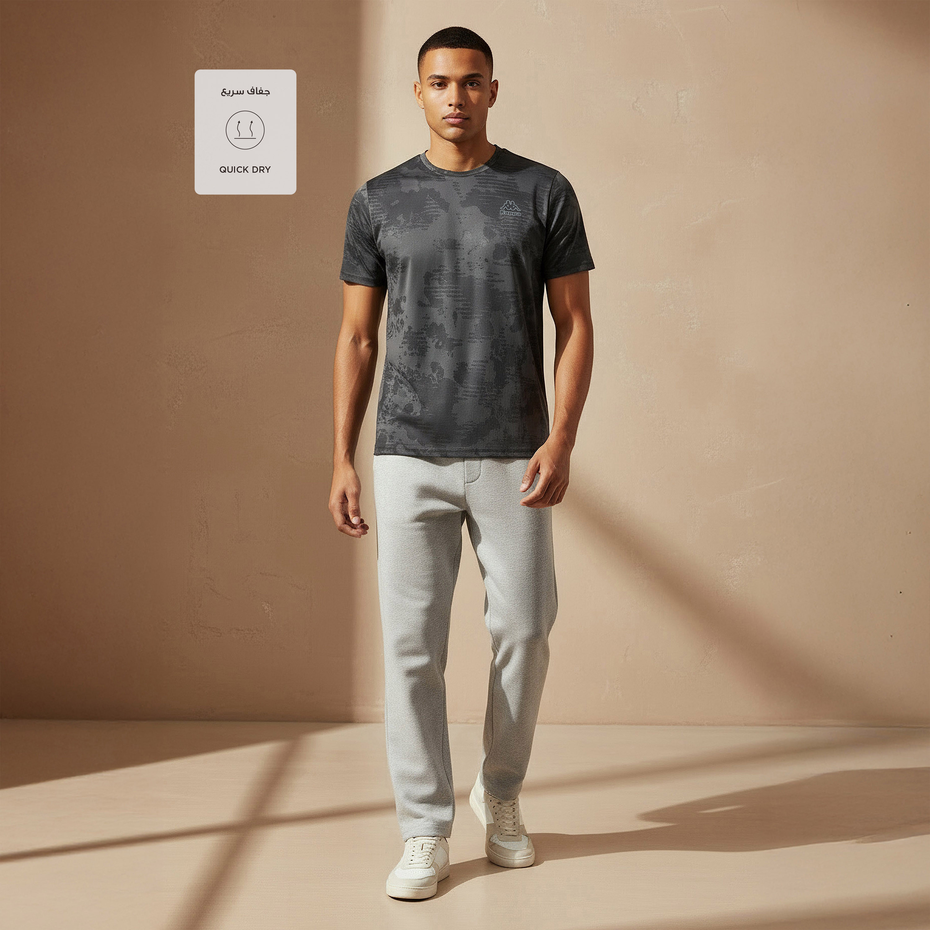 Kappa Men Printed Performance T-shirt-men-clothing-sportswearandactivewear-tshirtsandpolos-image-2