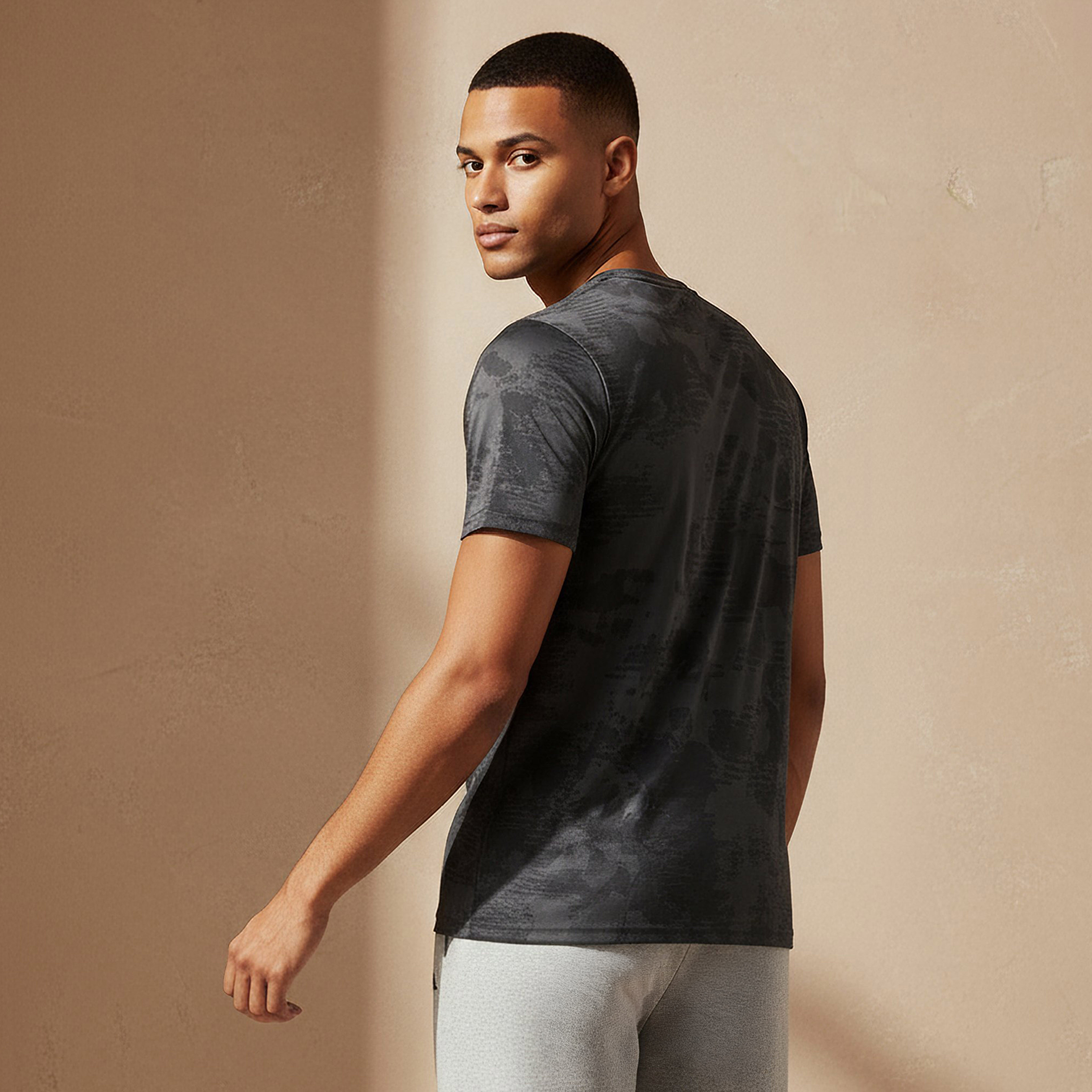 Kappa Men Printed Performance T-shirt-men-clothing-sportswearandactivewear-tshirtsandpolos-image-3