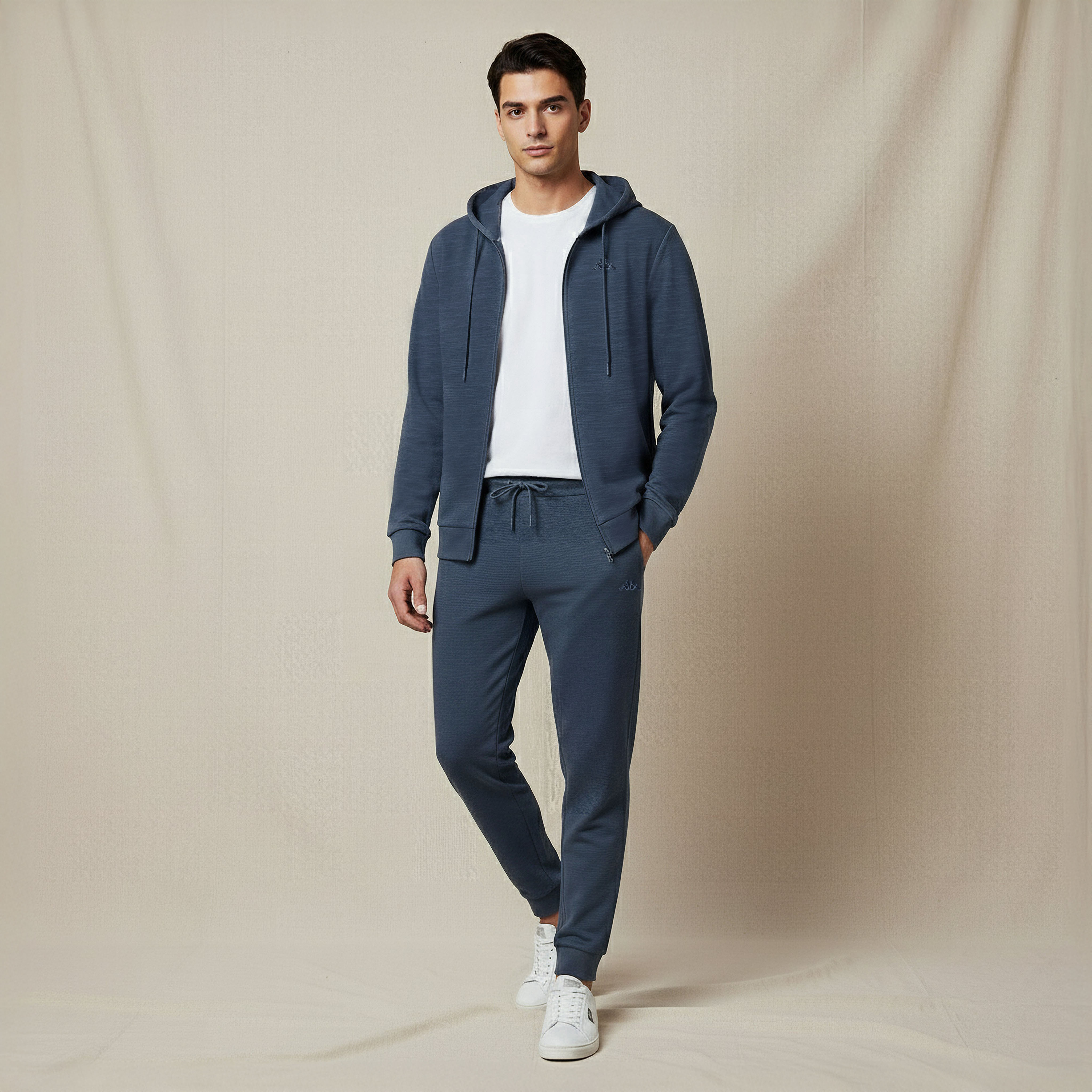 Kappa Men Zip Through Hoodie-men-winterwear-hoodiesandsweatshirts-image-2