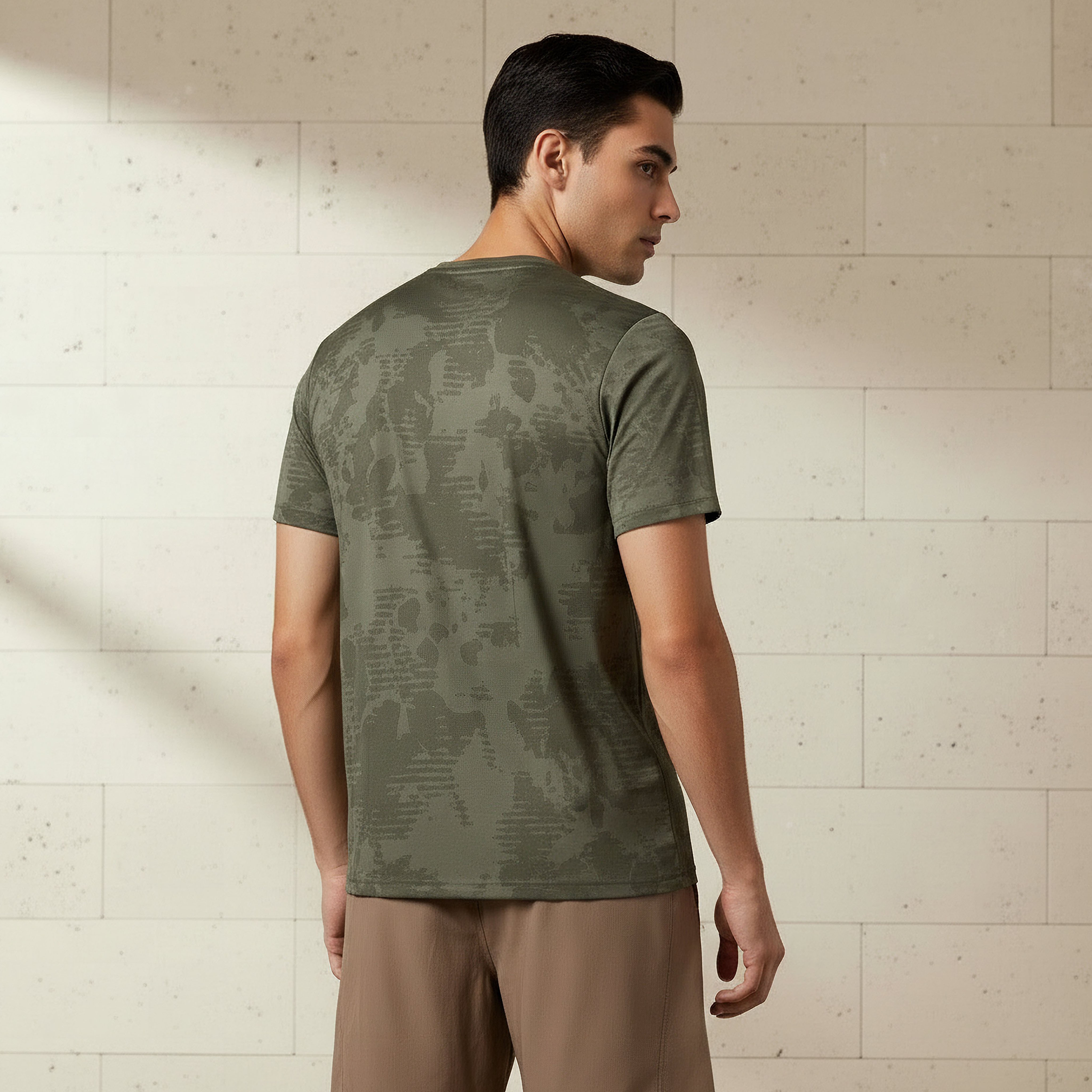 Kappa Men Performance Textured T-shirt-men-clothing-sportswearandactivewear-tshirtsandpolos-image-3