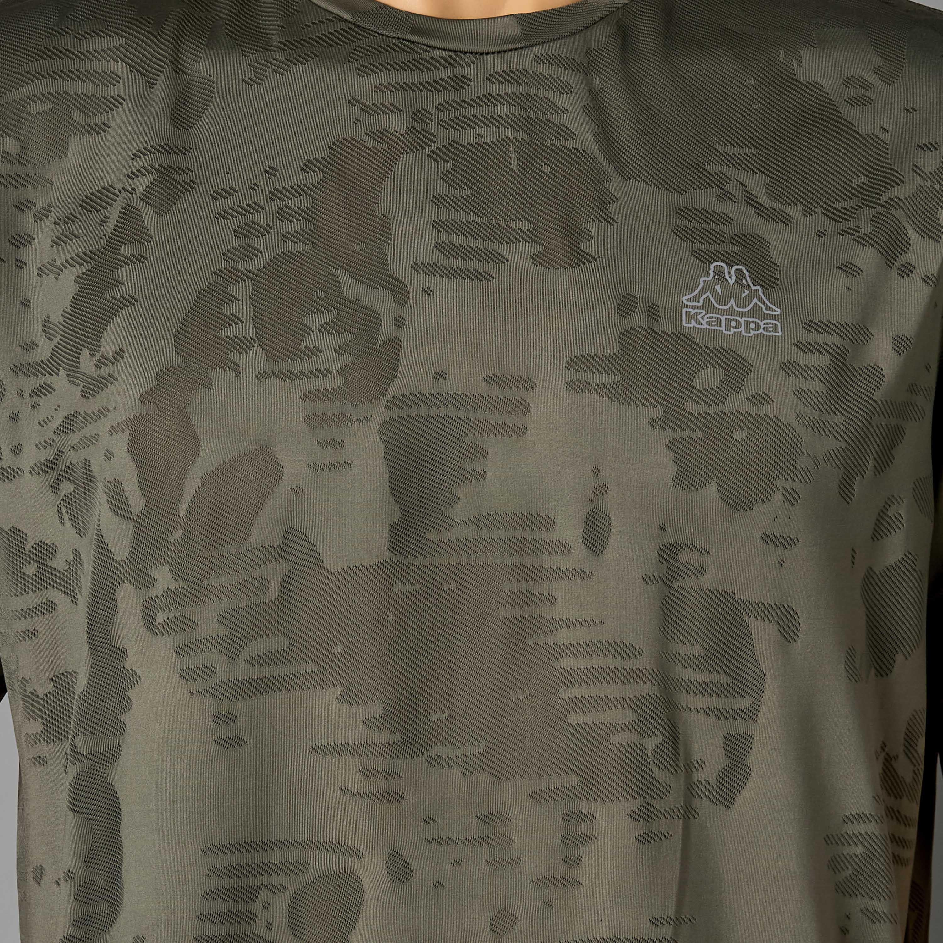 Kappa Men Performance Textured T-shirt-men-clothing-sportswearandactivewear-tshirtsandpolos-image-4