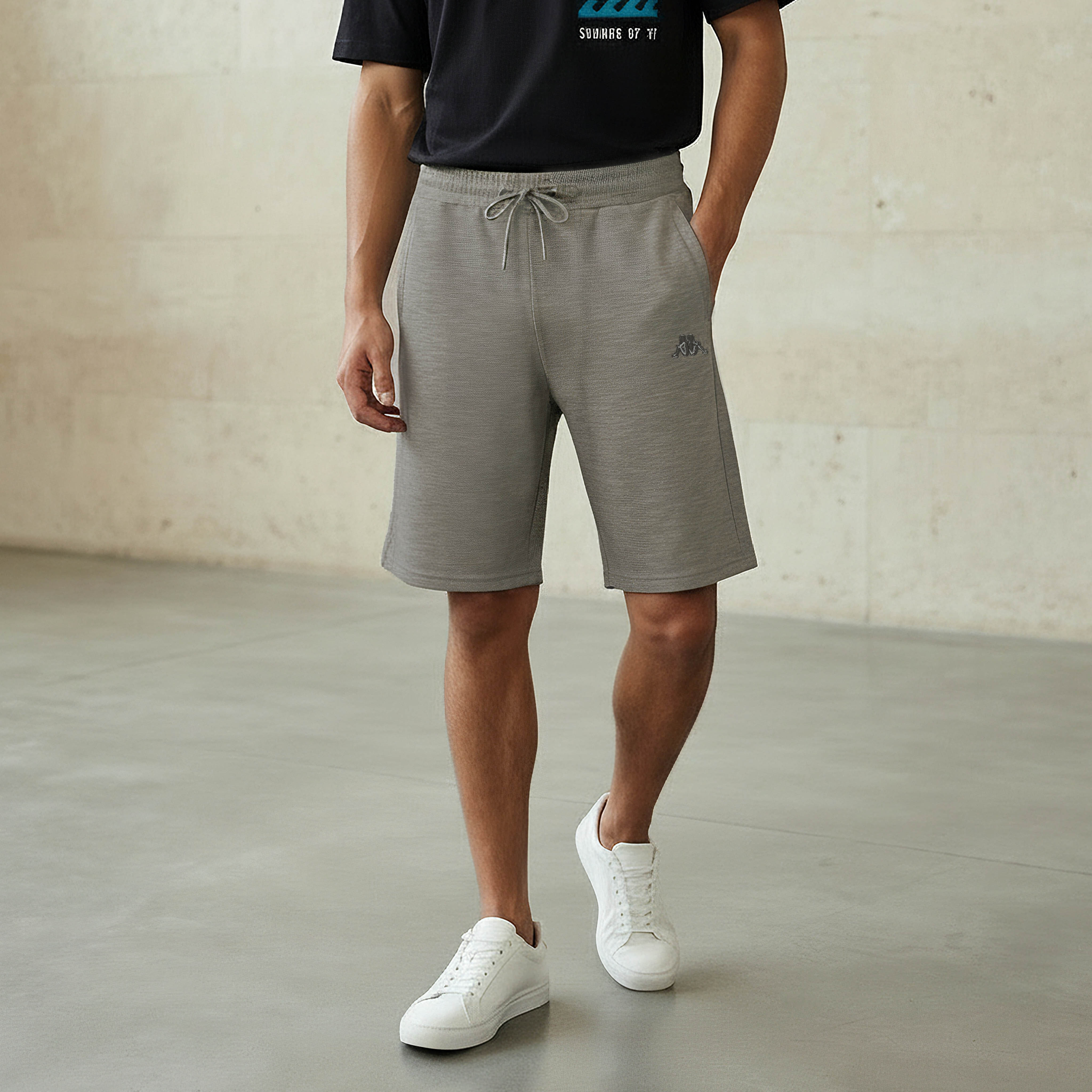 شورت غير قابل للتمدد بقصّة عادية مع جيوب من كابا-men-clothing-bottoms-shorts-image-4