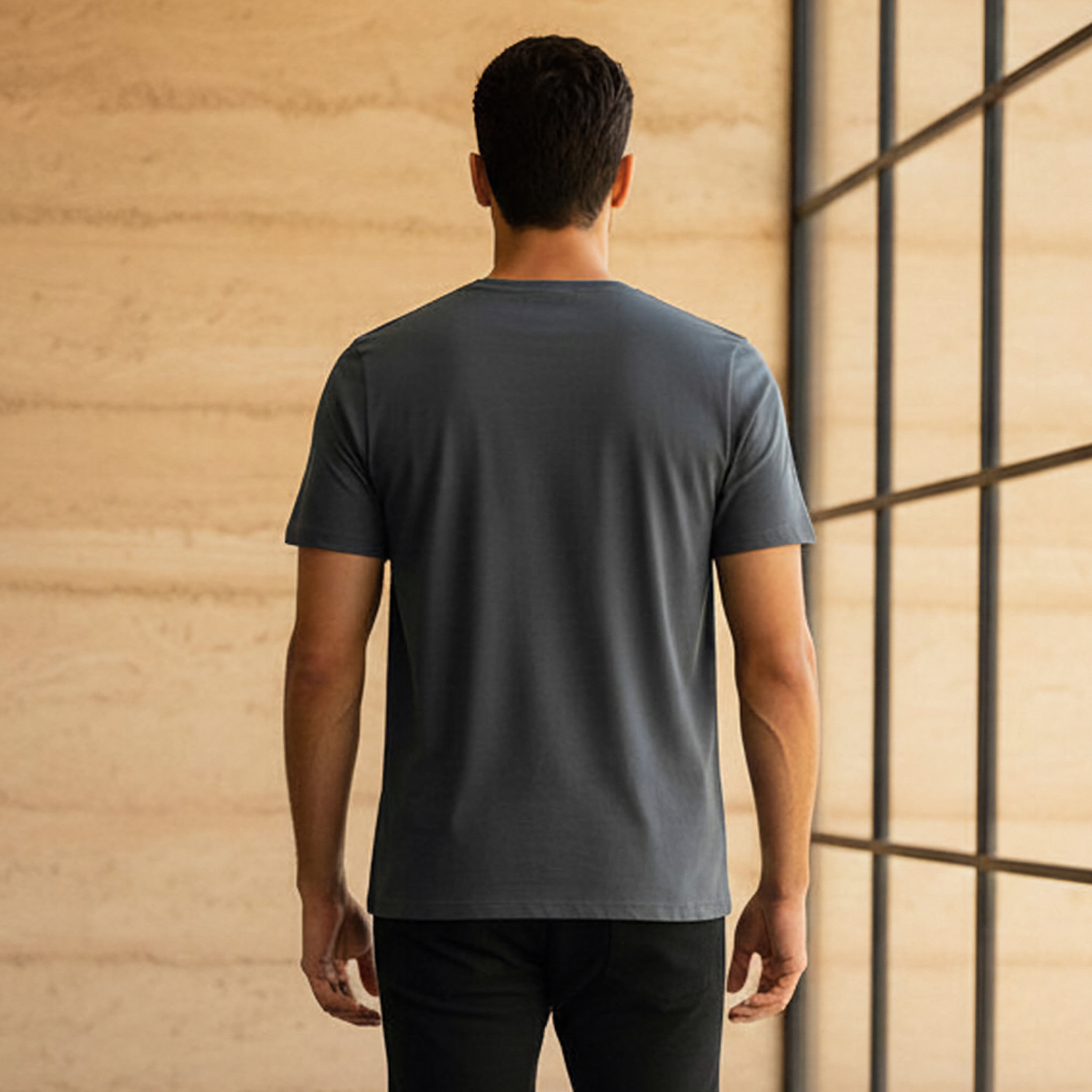 Kappa Men Logo Print T-shirt-men-clothing-sportswearandactivewear-tshirtsandpolos-image-3