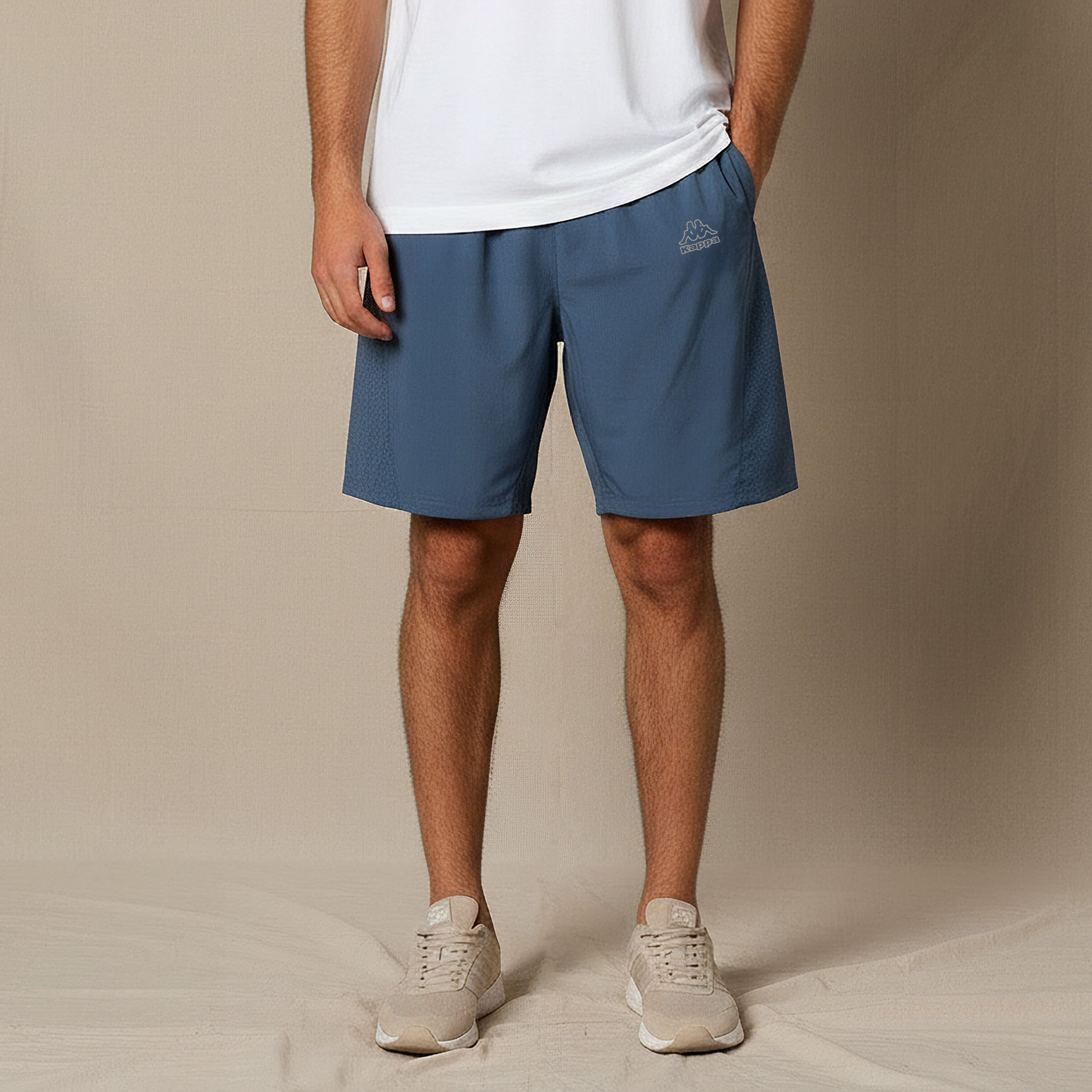 Kappa Men Elasticated Waist Shorts-men-clothing-bottoms-shorts-image-1