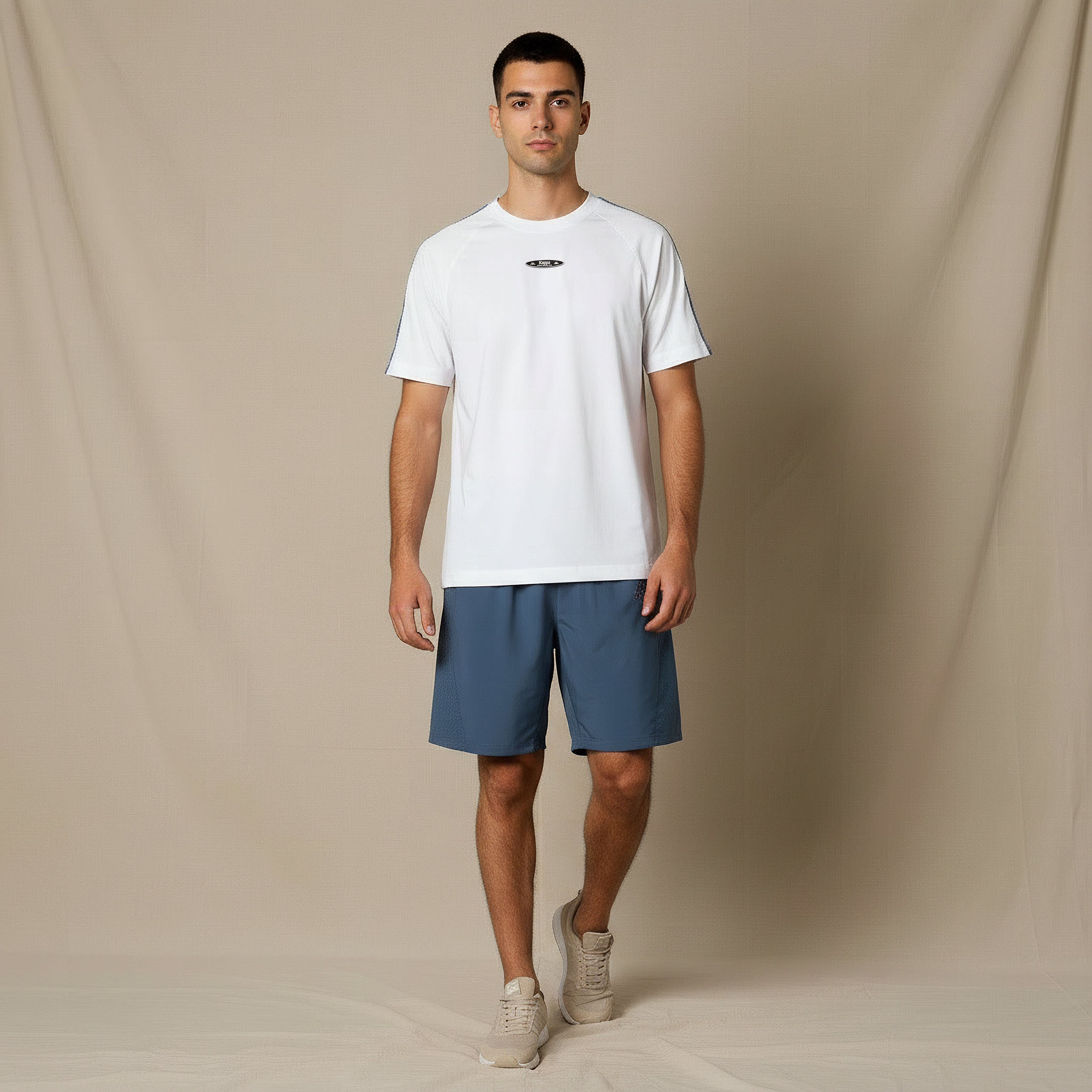 Kappa Men Elasticated Waist Shorts-men-clothing-bottoms-shorts-image-2