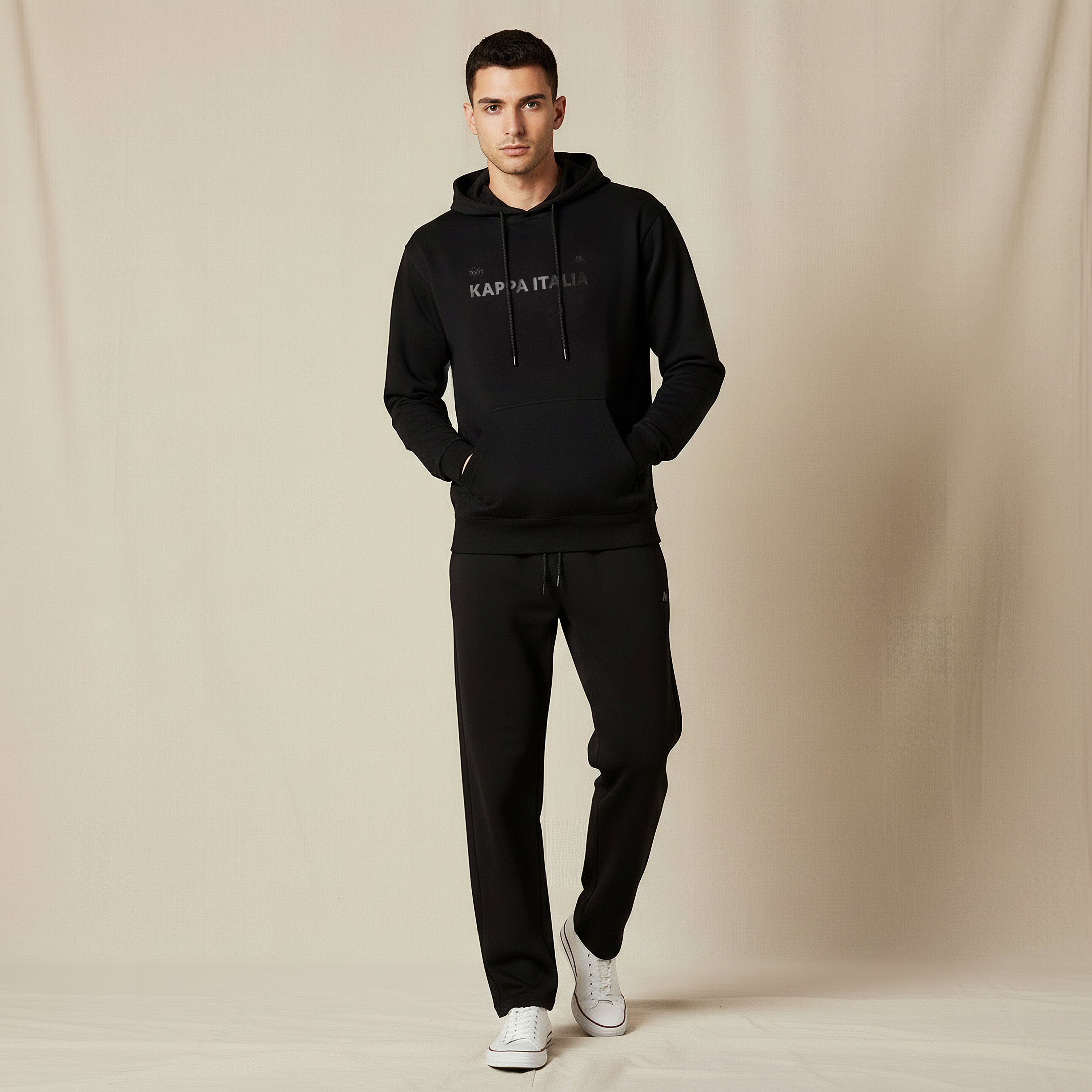 Kappa Men Hooded Sweatshirt-men-winterwear-hoodiesandsweatshirts-image-3
