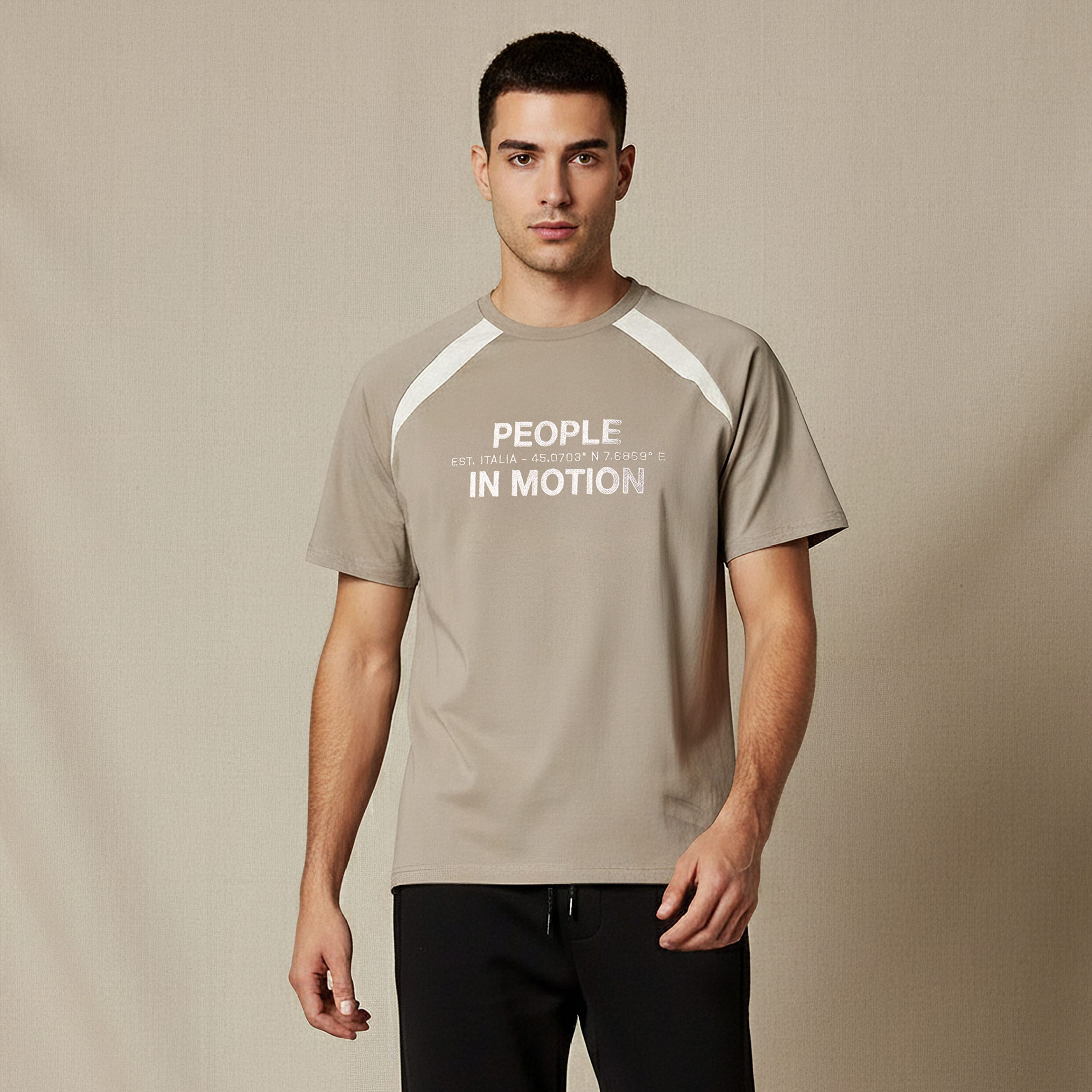 Kappa Men Brush Print T-shirt-men-clothing-sportswearandactivewear-tshirtsandpolos-image-1