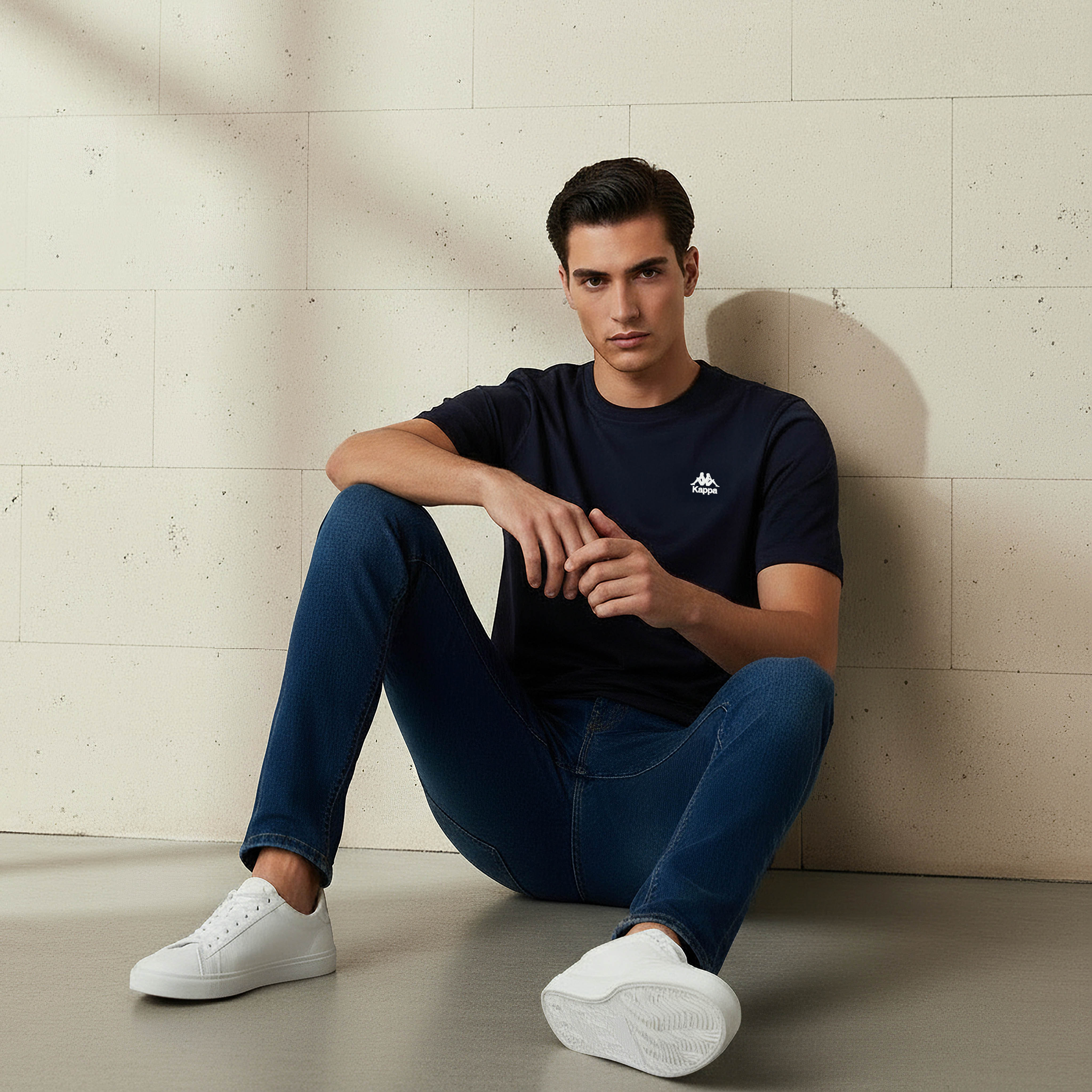 Kappa Men Logo Print T-shirt-men-clothing-sportswearandactivewear-tshirtsandpolos-image-5