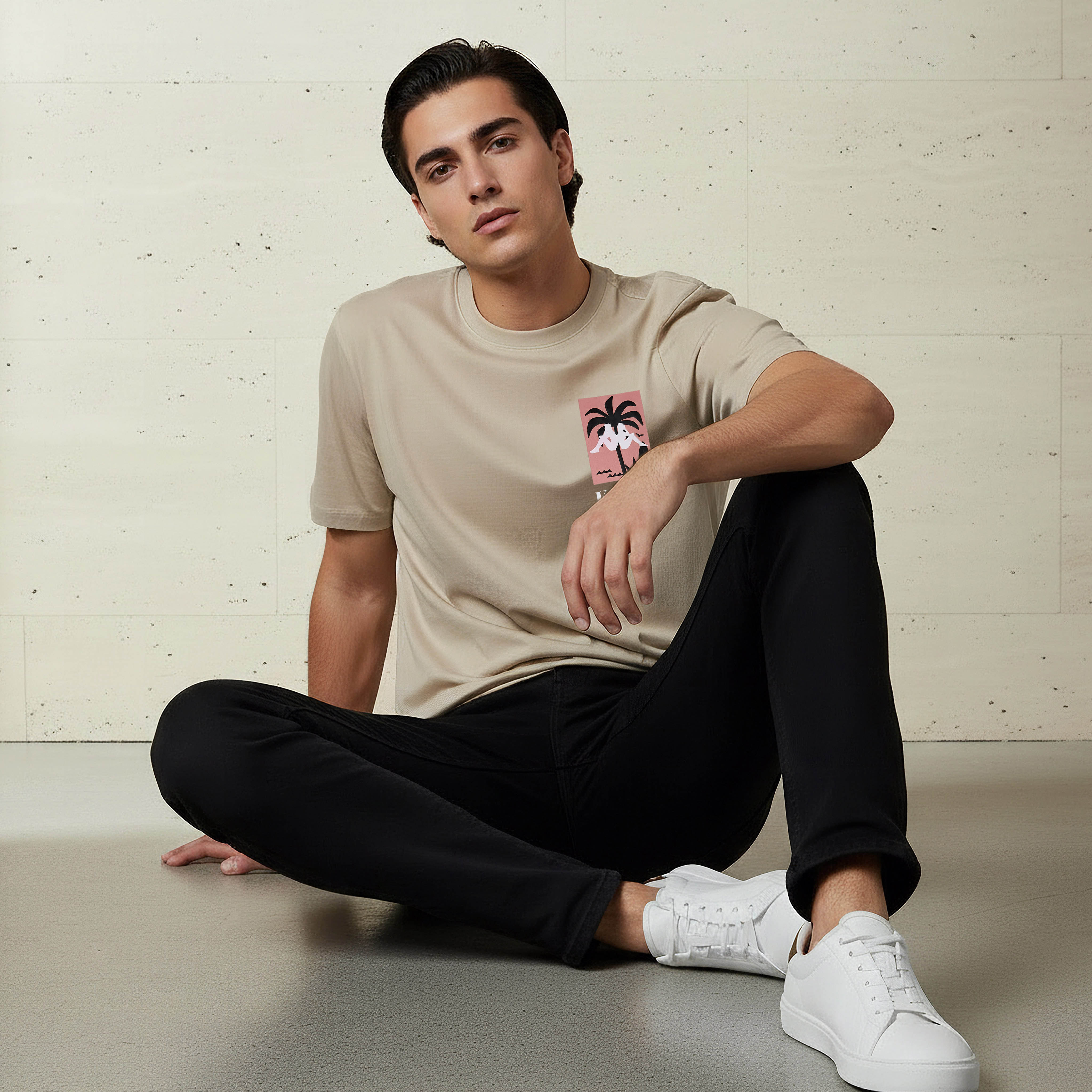 Kappa Men Logo Print T-shirt-men-clothing-sportswearandactivewear-tshirtsandpolos-image-5