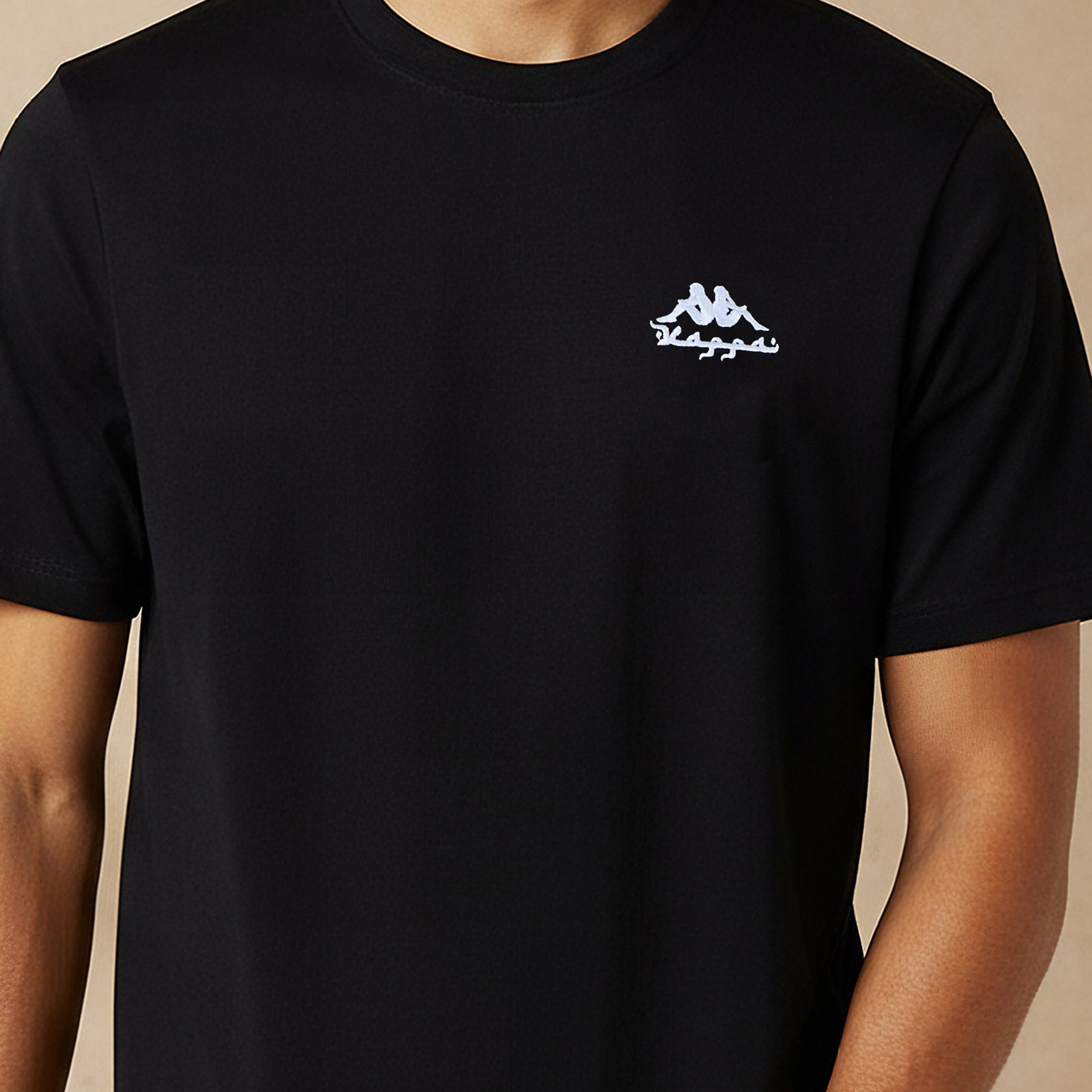 Kappa Men Logo Print T-shirt-men-clothing-sportswearandactivewear-tshirtsandpolos-image-4