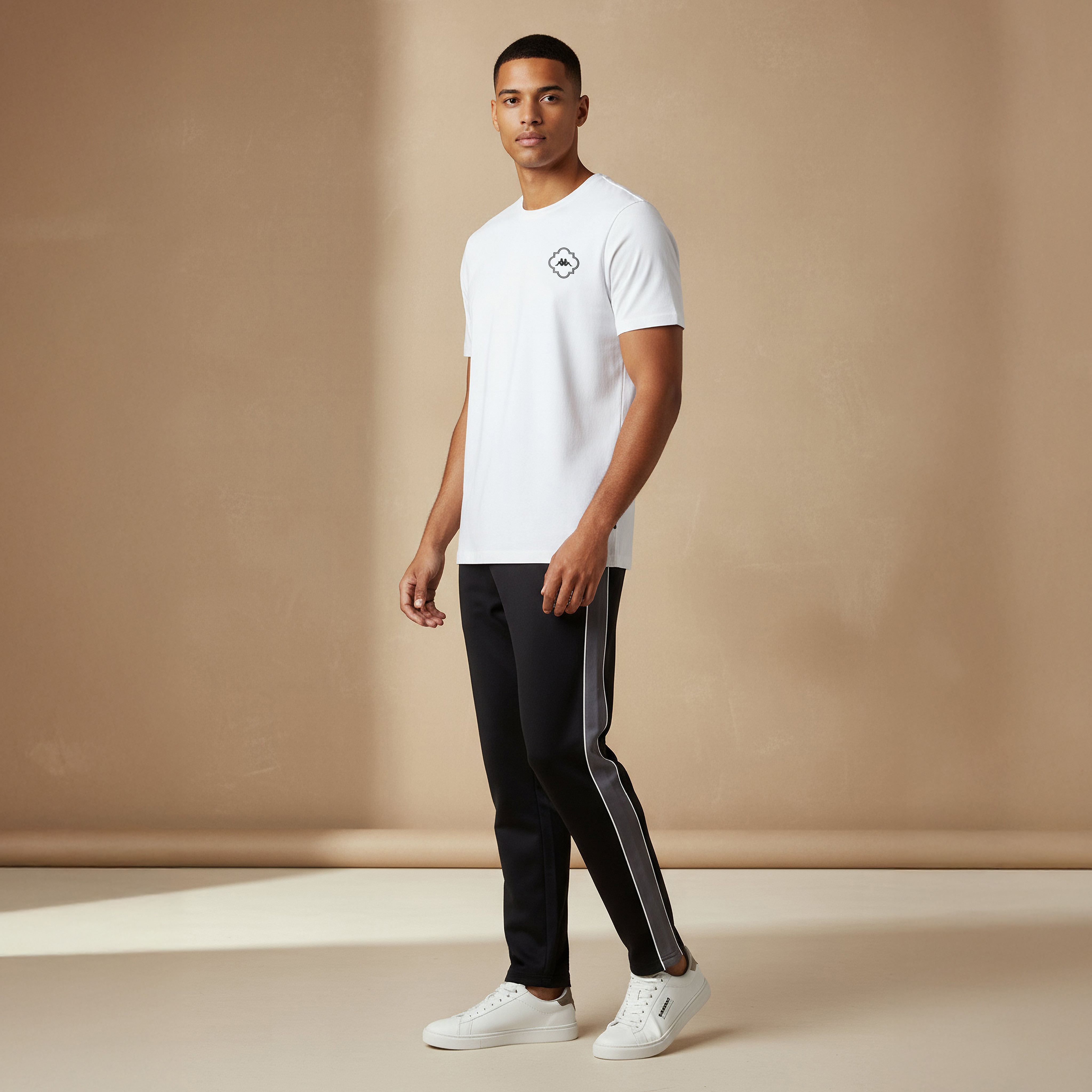 Kappa Men Logo Print T-shirt-men-clothing-sportswearandactivewear-tshirtsandpolos-image-2