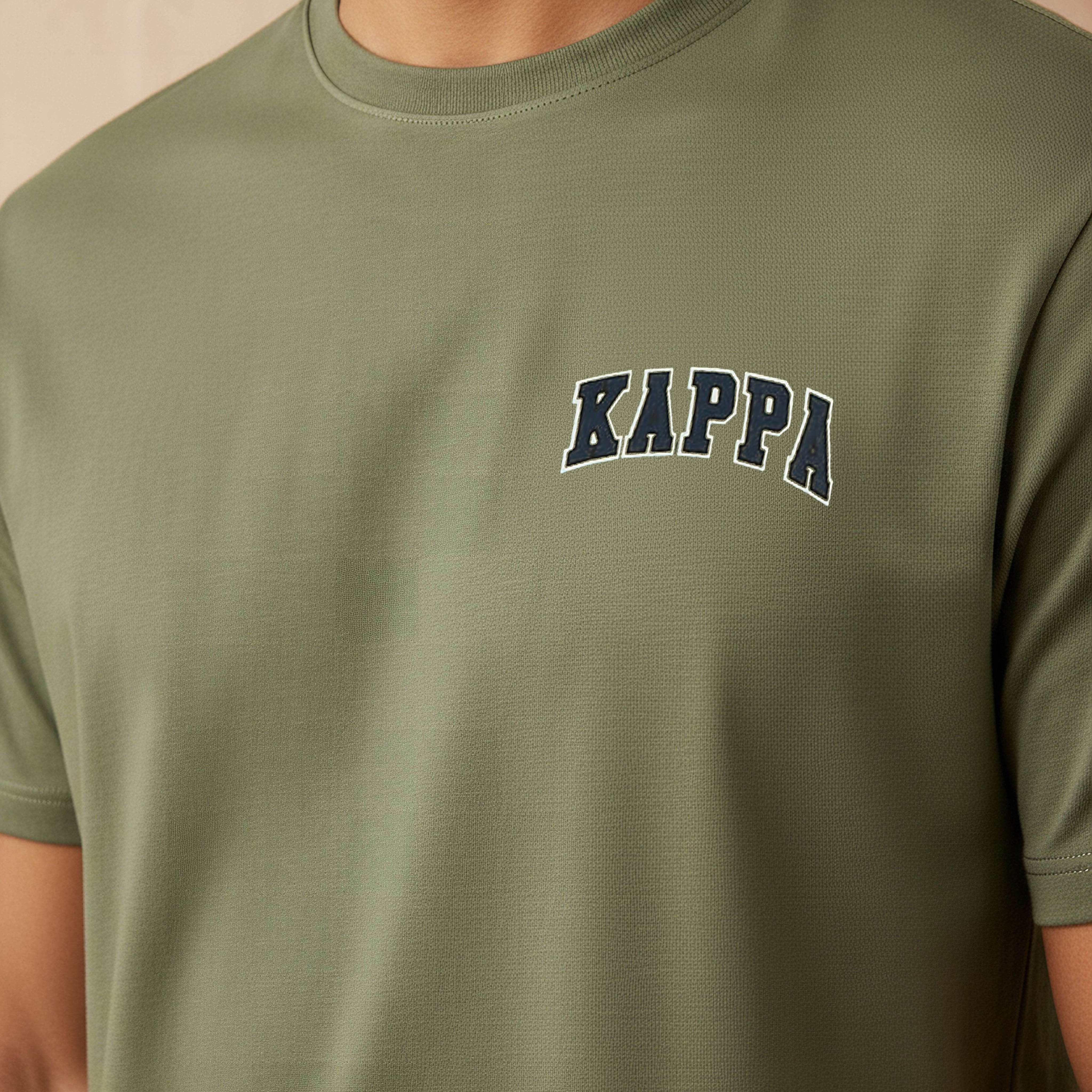 Kappa Men Logo Print T-shirt-men-clothing-sportswearandactivewear-tshirtsandpolos-image-4